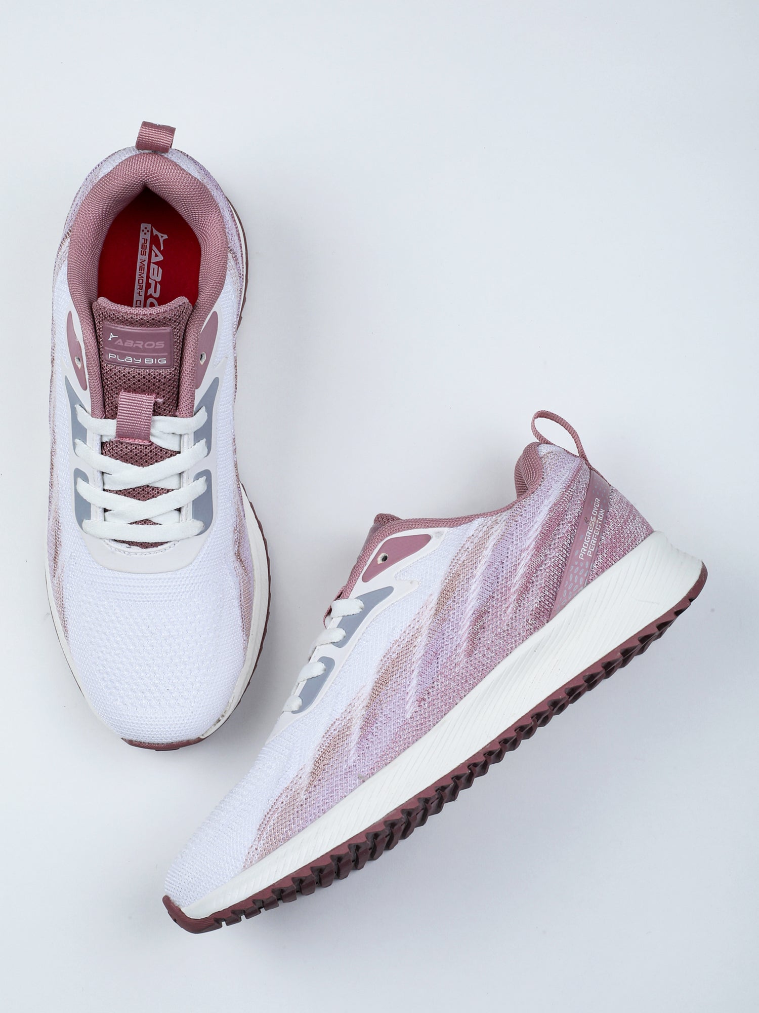 ABROS ELVIRA Running Sports Shoes Breathable Upper Memory Foam Insole Casual Walking & Gym Shoes for Mens