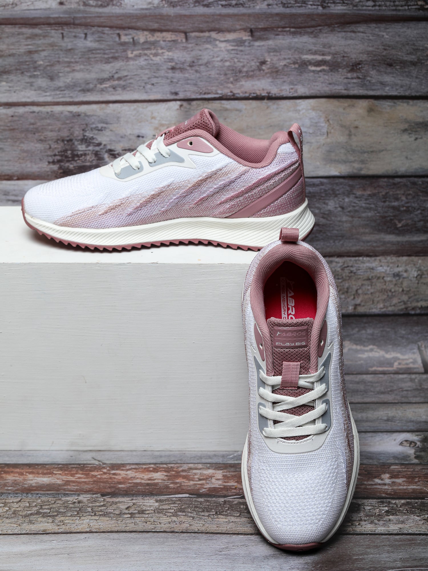 ABROS ELVIRA Running Sports Shoes Breathable Upper Memory Foam Insole Casual Walking & Gym Shoes for Mens