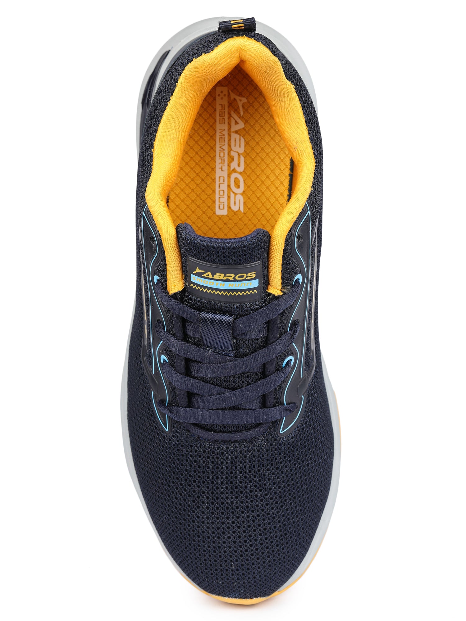 ABROS KRONOS Running Sports Shoes Breathable Upper Memory Foam Insole Casual Walking & Gym Shoes for Mens