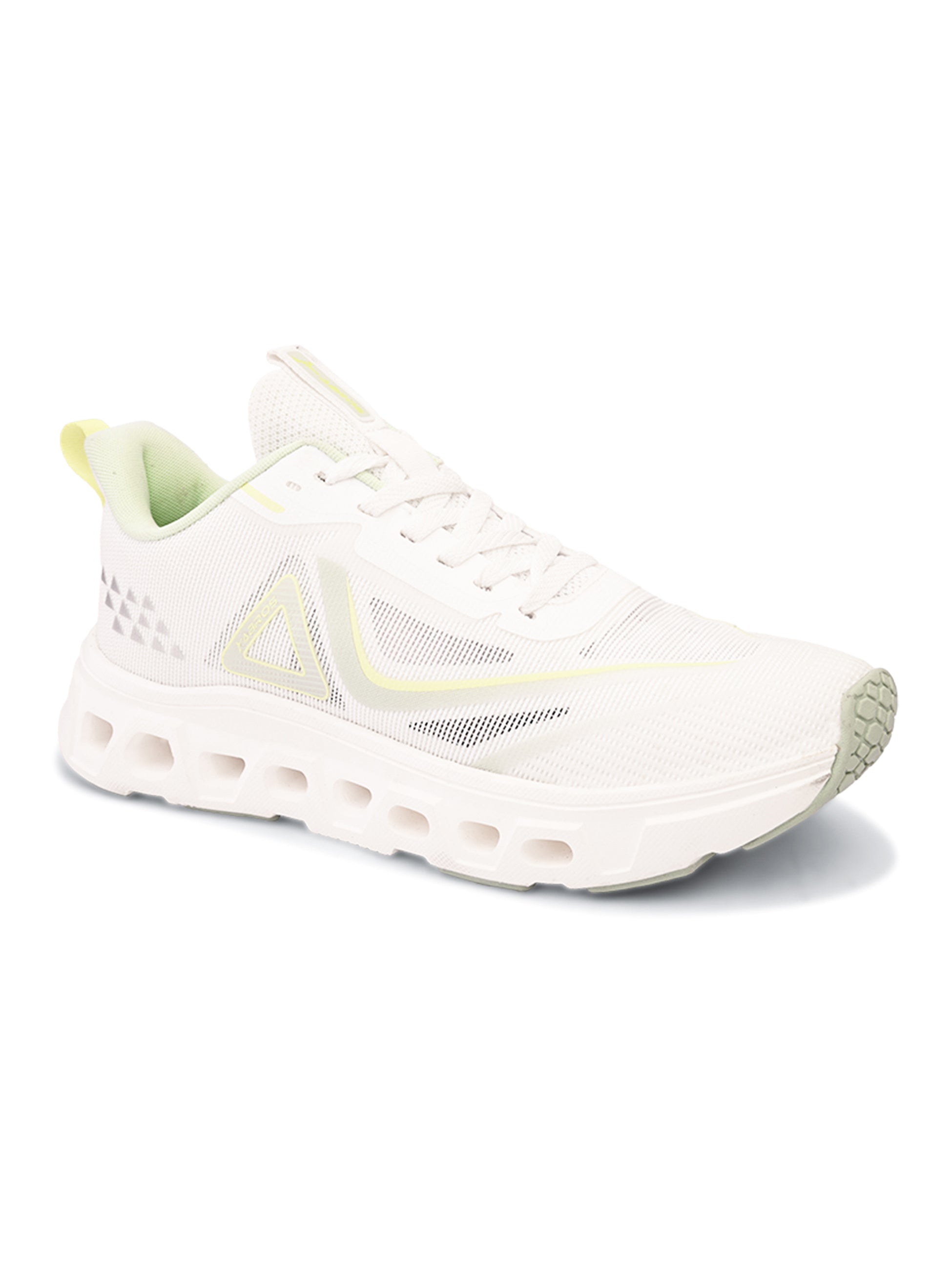 ABROS LIAM Men’s Sports Shoes for Running, Training & Gym | Lightweight Active Footwear for Daily Workout, Fitness & Outdoor Activities Shoes for Mens (WHITE/SEA MIST)