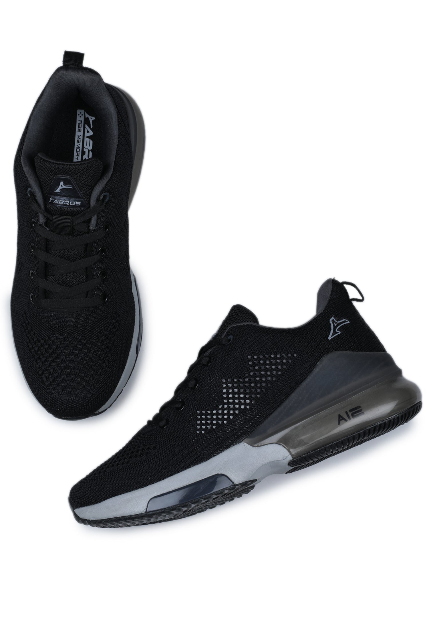 ABROS WICKO Running Sports Shoes Breathable Upper Memory Foam Insole Casual Walking & Gym Shoes for Mens