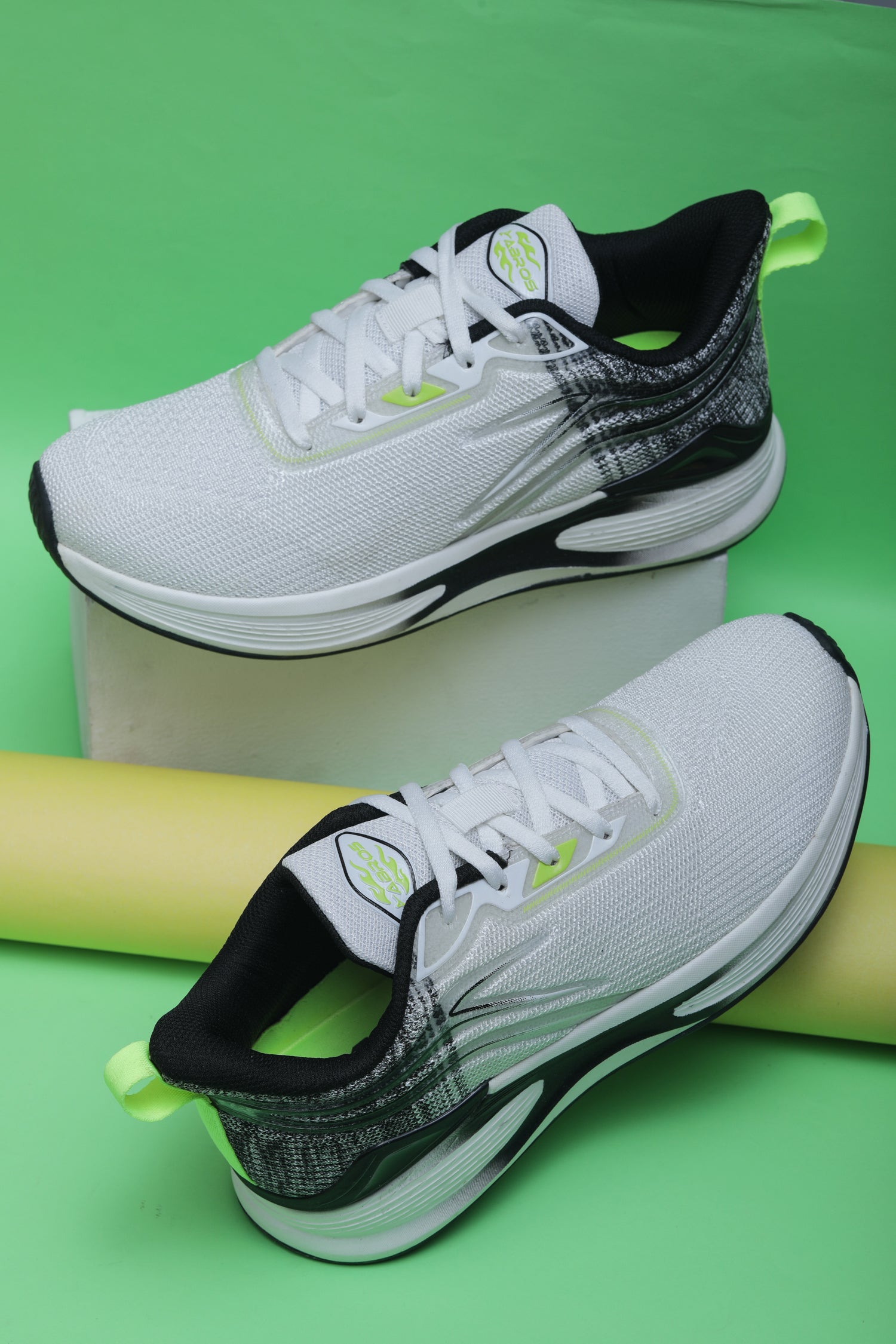 ABROS DYNAMIC-ON Running Sports Shoes Breathable Upper Memory Foam Insole Casual Walking & Gym Shoes for Mens