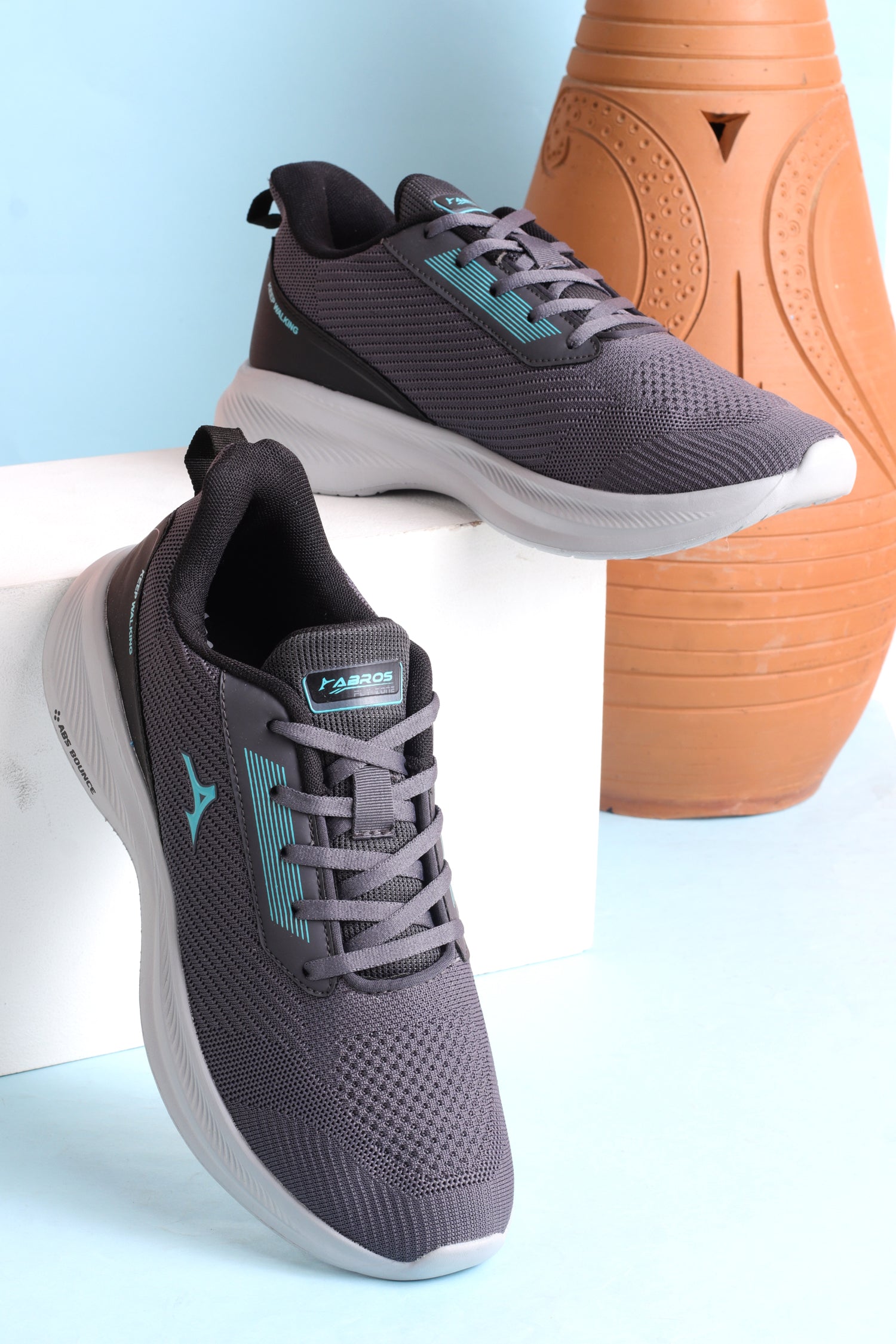 ABROS BLAKE Running Sports Shoes Breathable Upper Memory Foam Insole Casual Walking & Gym Shoes for Mens