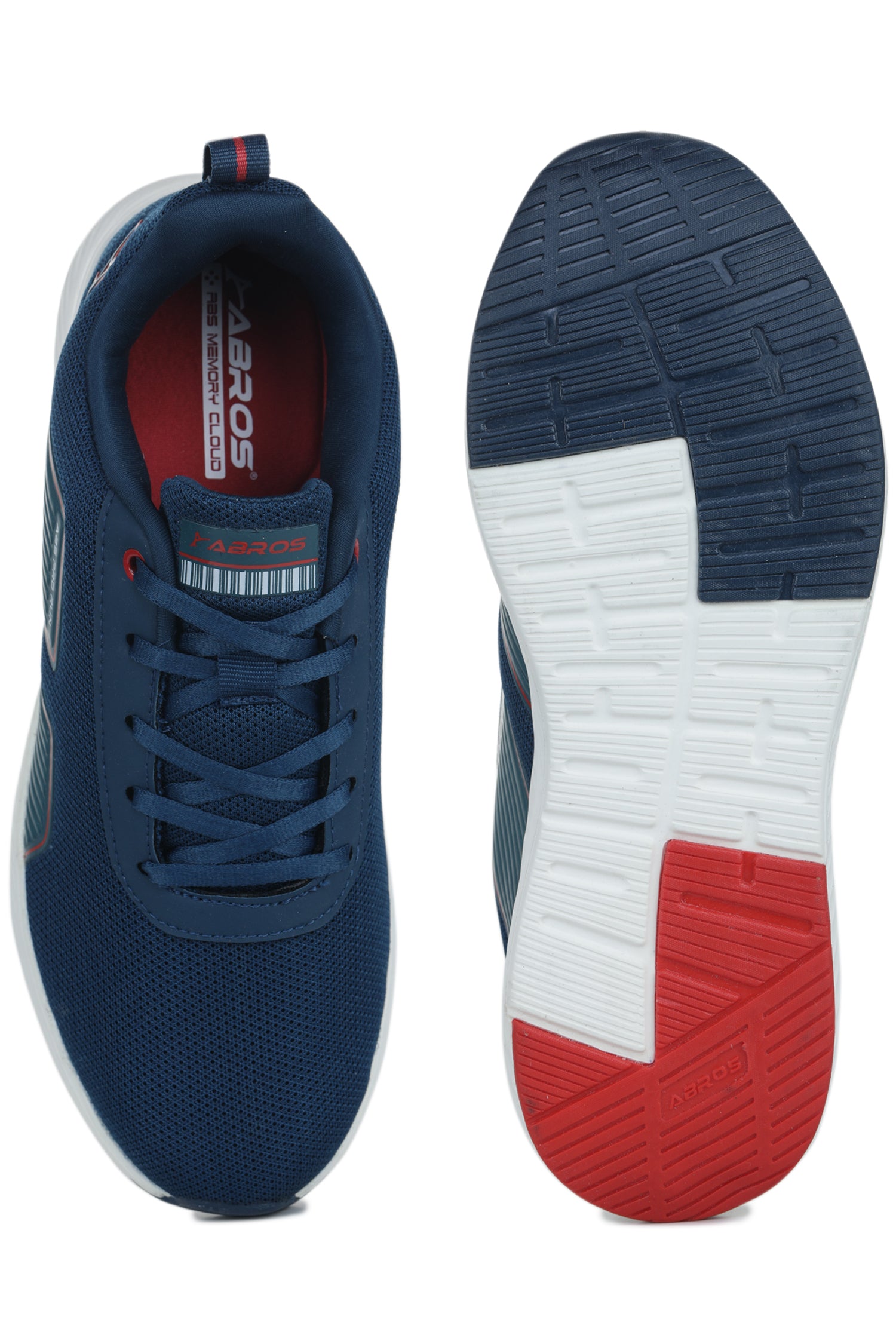 ABROS CLARK Running Sports Shoes Breathable Upper Memory Foam Insole Casual Walking & Gym Shoes for Mens