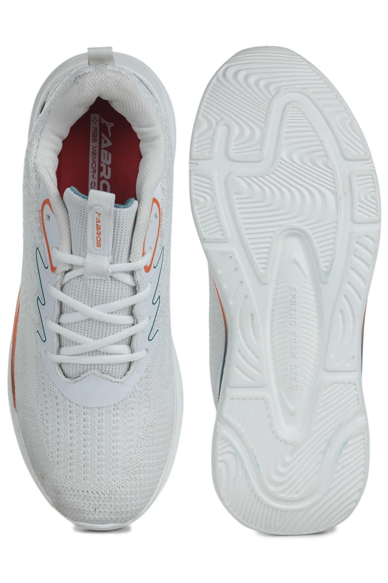 ABROS DRIG Running Sports Shoes Breathable Upper Memory Foam Insole Casual Walking & Gym Shoes for Mens