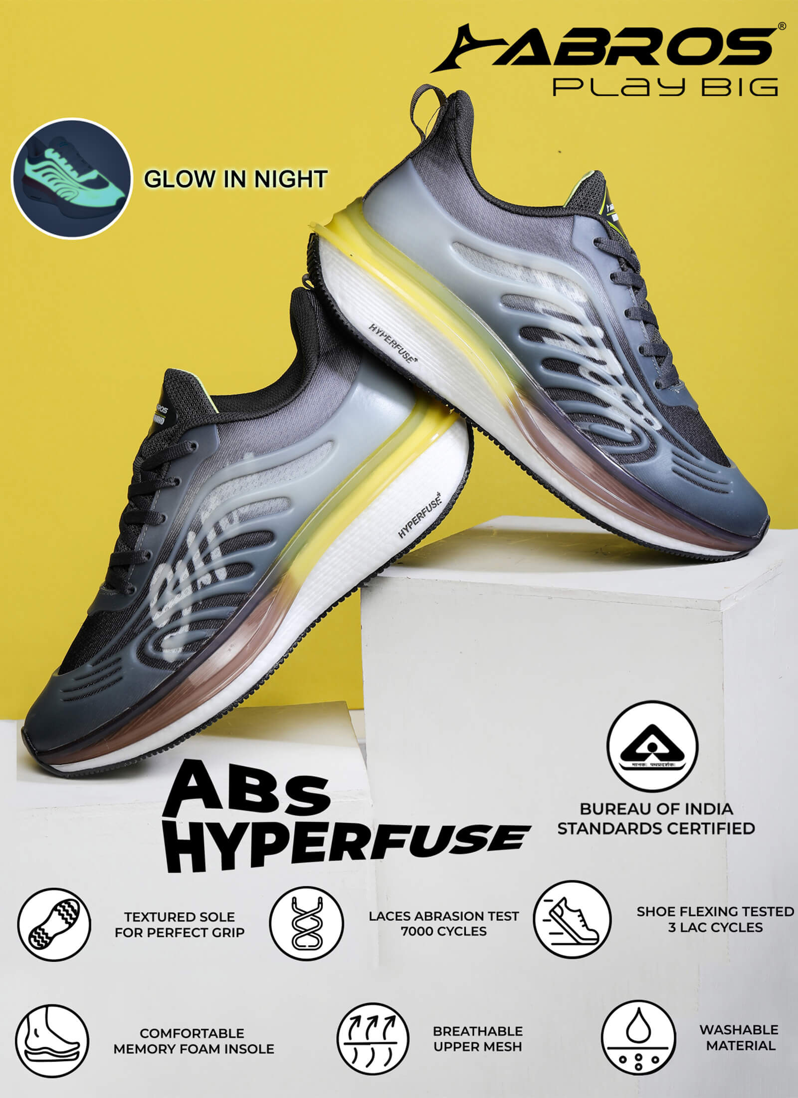 Wagon Hyper Fuse Sports Shoes For Men