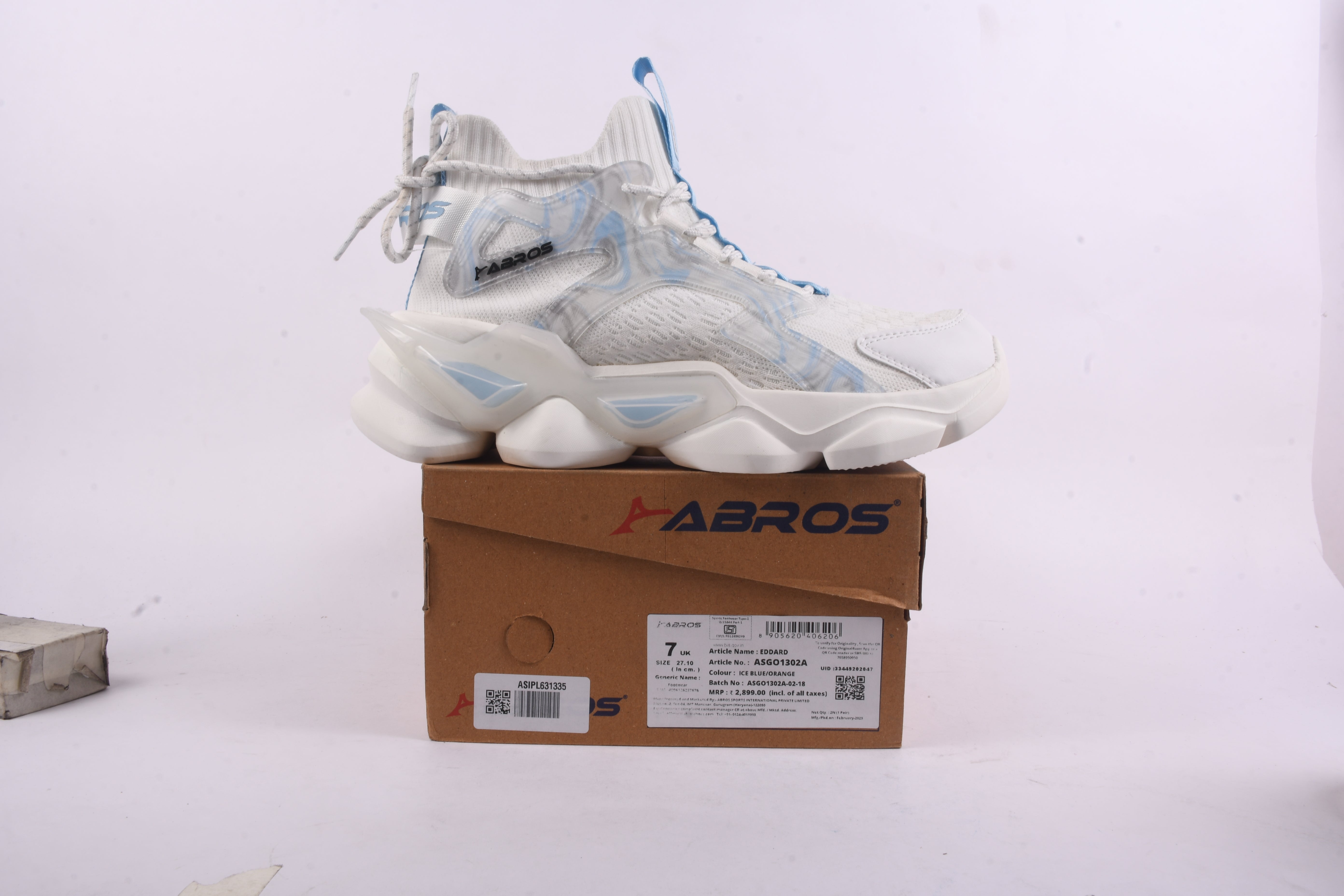 ABROS JIFFER-O Men’s Sneakers – Sporty Style with All-Day Comfort