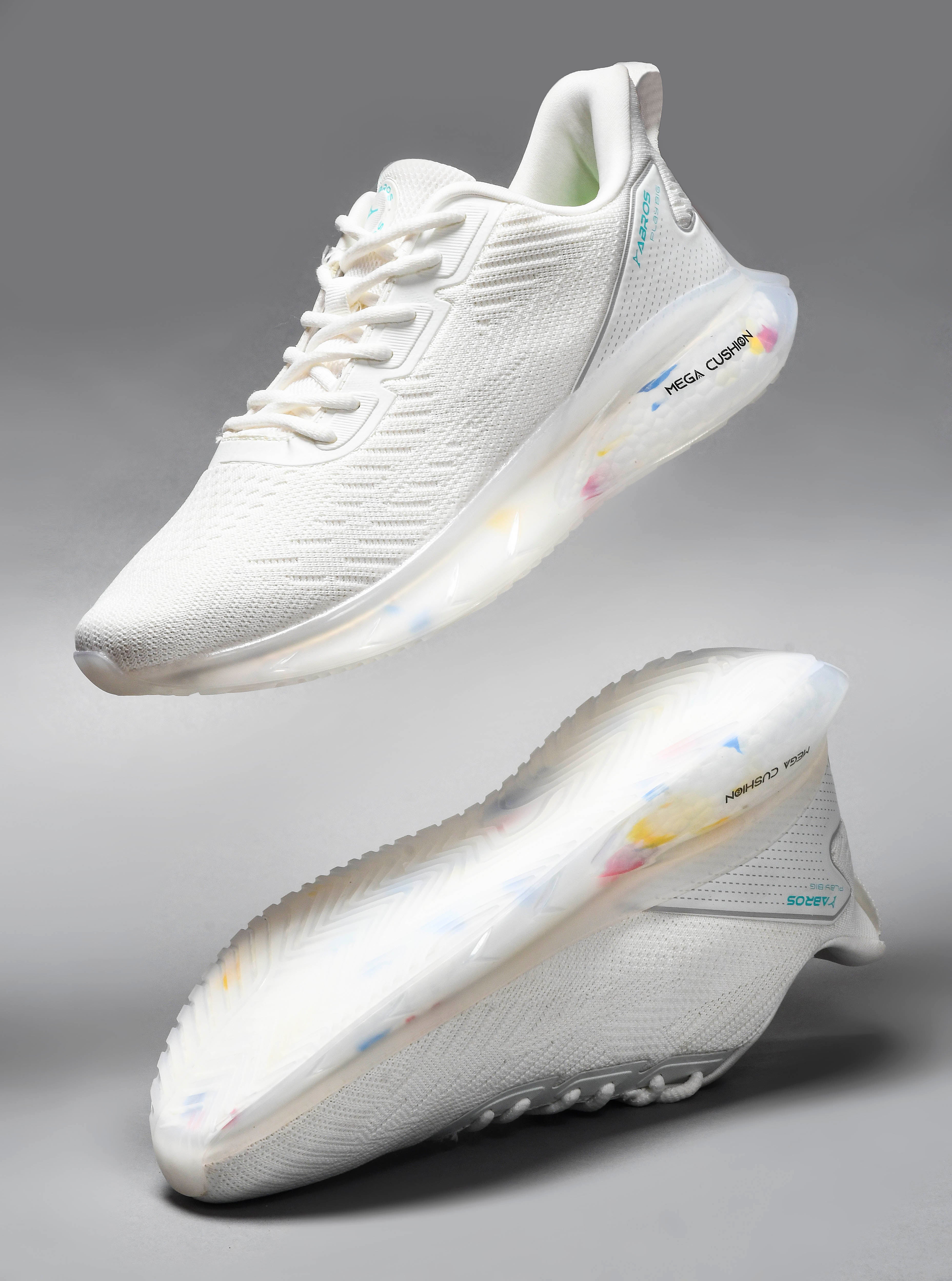 ABROS RAMSAY Running Sports Shoes Breathable Upper Memory Foam Insole Casual Walking & Gym Shoes for Mens