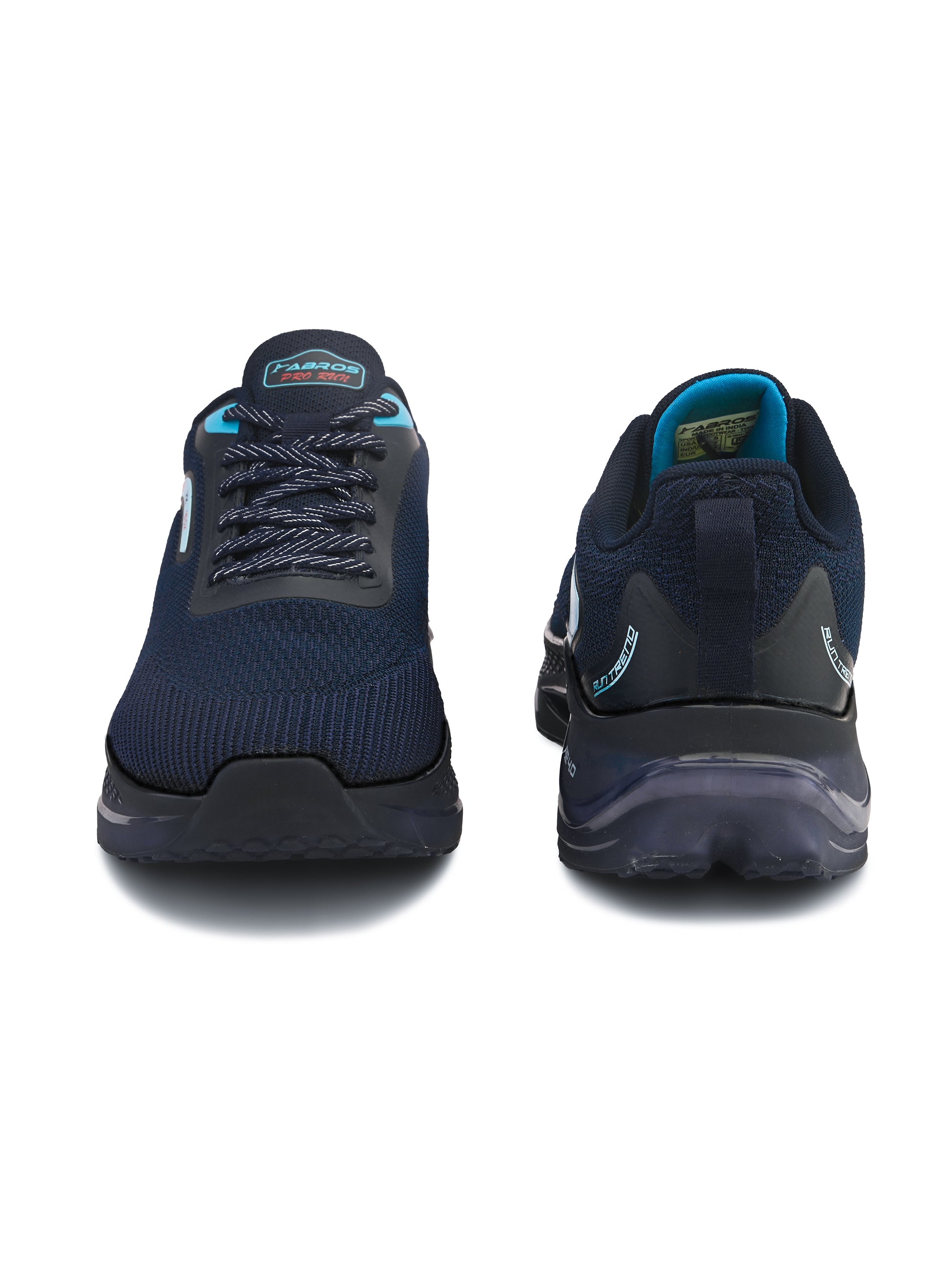 ABROS GAMORA Men’s Sports Shoes for Running, Training & Gym | Lightweight Active Footwear for Daily Workout, Fitness & Outdoor Activities Shoes for Mens (NAVY/ICE BLUE)