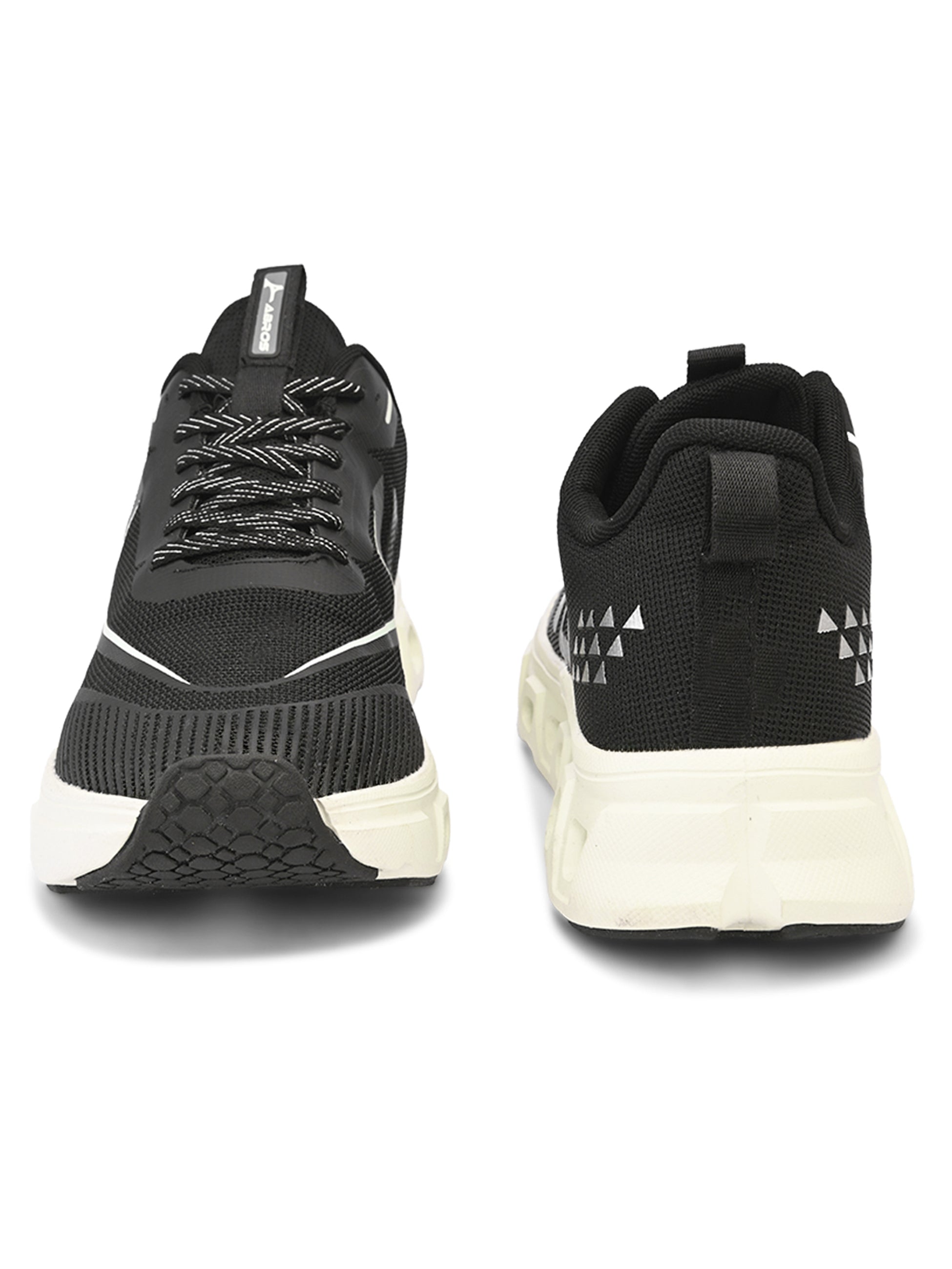 ABROS LIAM Men’s Sports Shoes for Running, Training & Gym | Lightweight Active Footwear for Daily Workout, Fitness & Outdoor Activities Shoes for Mens (BLACK/MIST)