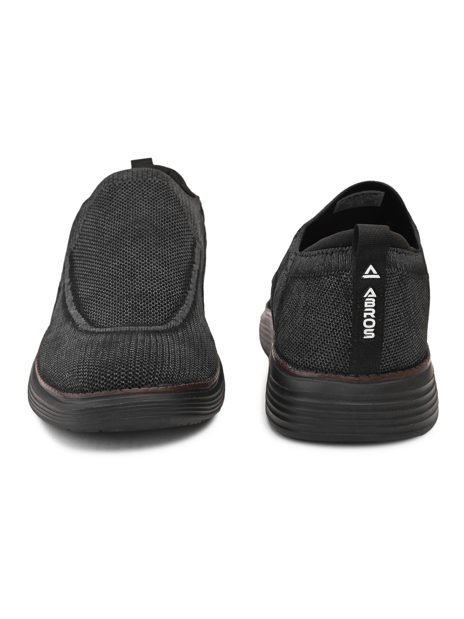 ABROS DANIMOFF Men’s Casual Sneakers for Daily Wear | Stylish Comfortable Shoes for Work, College, Travel & Everyday Outfits | Lightweight Sneakers for Mens (BLACK)