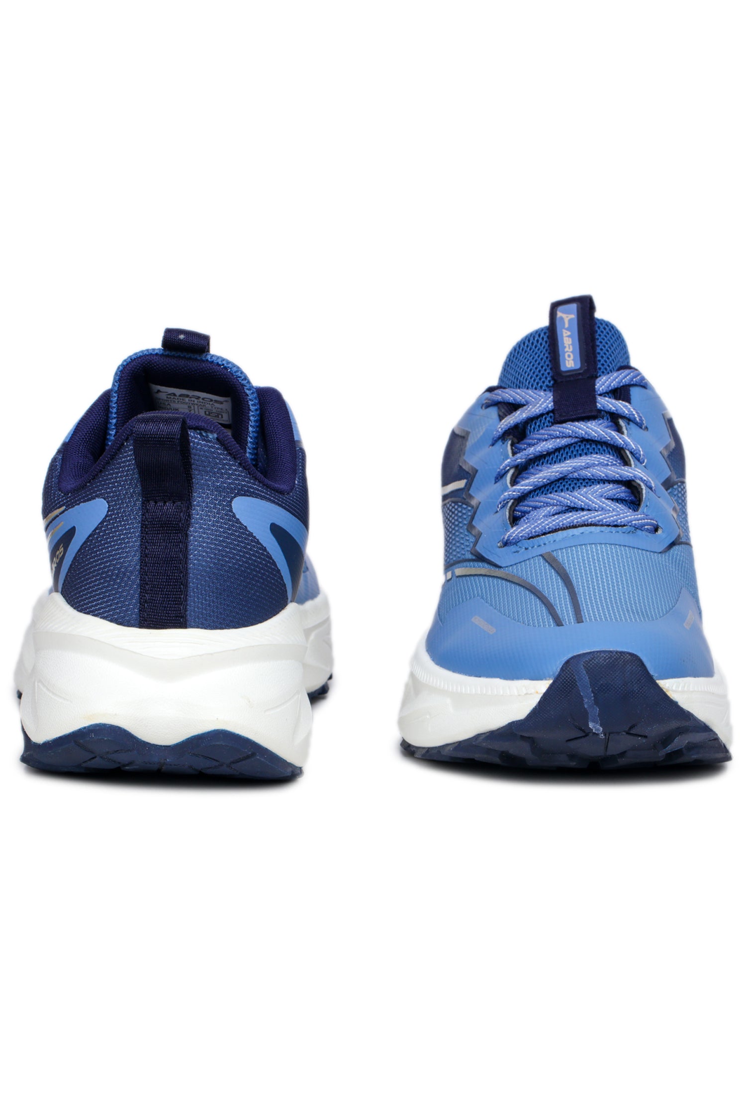 ABROS LUNO Men’s Sports Shoes for Running, Training & Gym | Lightweight Active Footwear for Daily Workout, Fitness & Outdoor Activities Shoes for Mens (R.SLATE/NAVY)