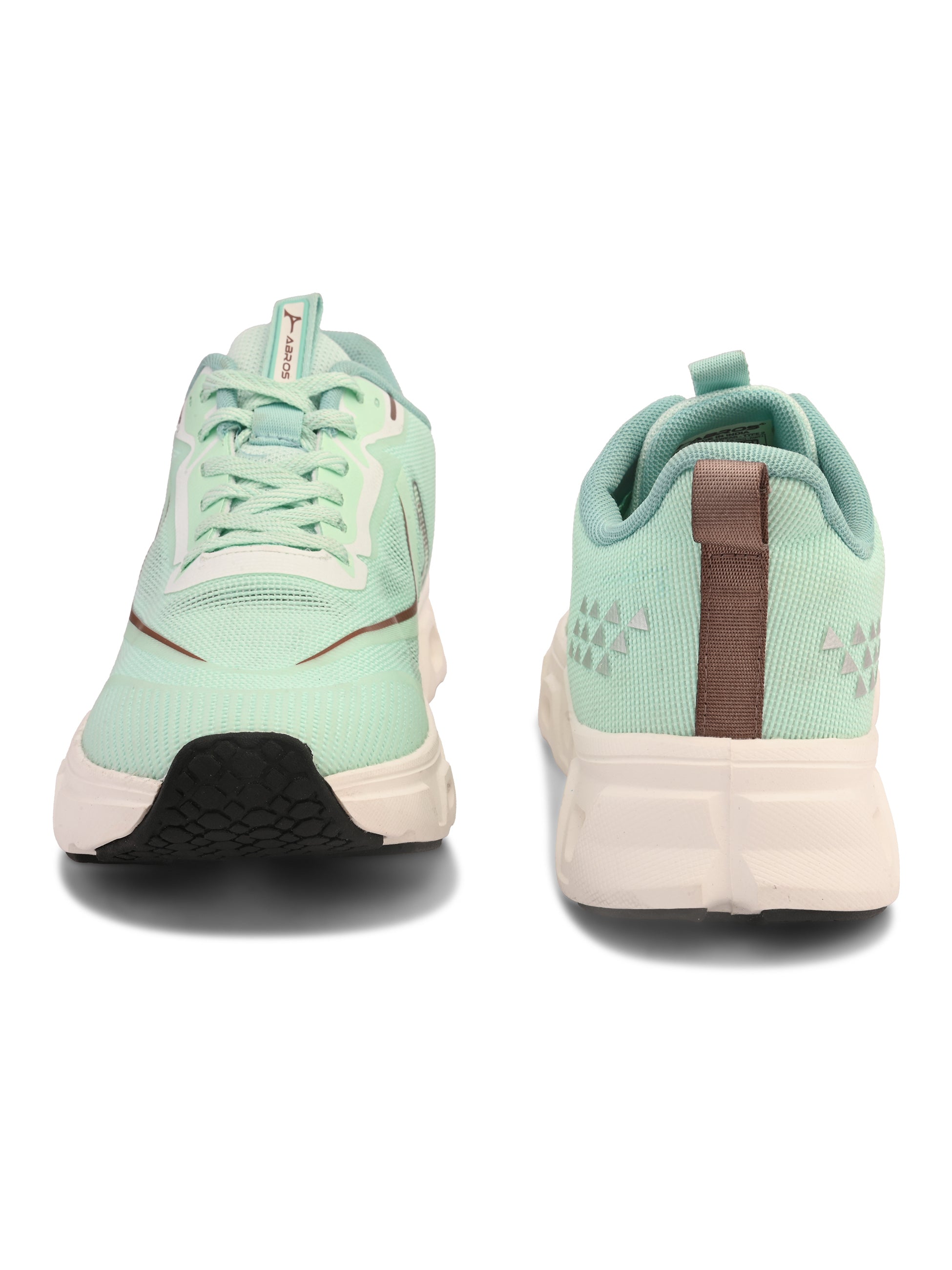 ABROS LIAM Men’s Sports Shoes for Running, Training & Gym | Lightweight Active Footwear for Daily Workout, Fitness & Outdoor Activities Shoes for Mens (SEA MIST/BROWN)