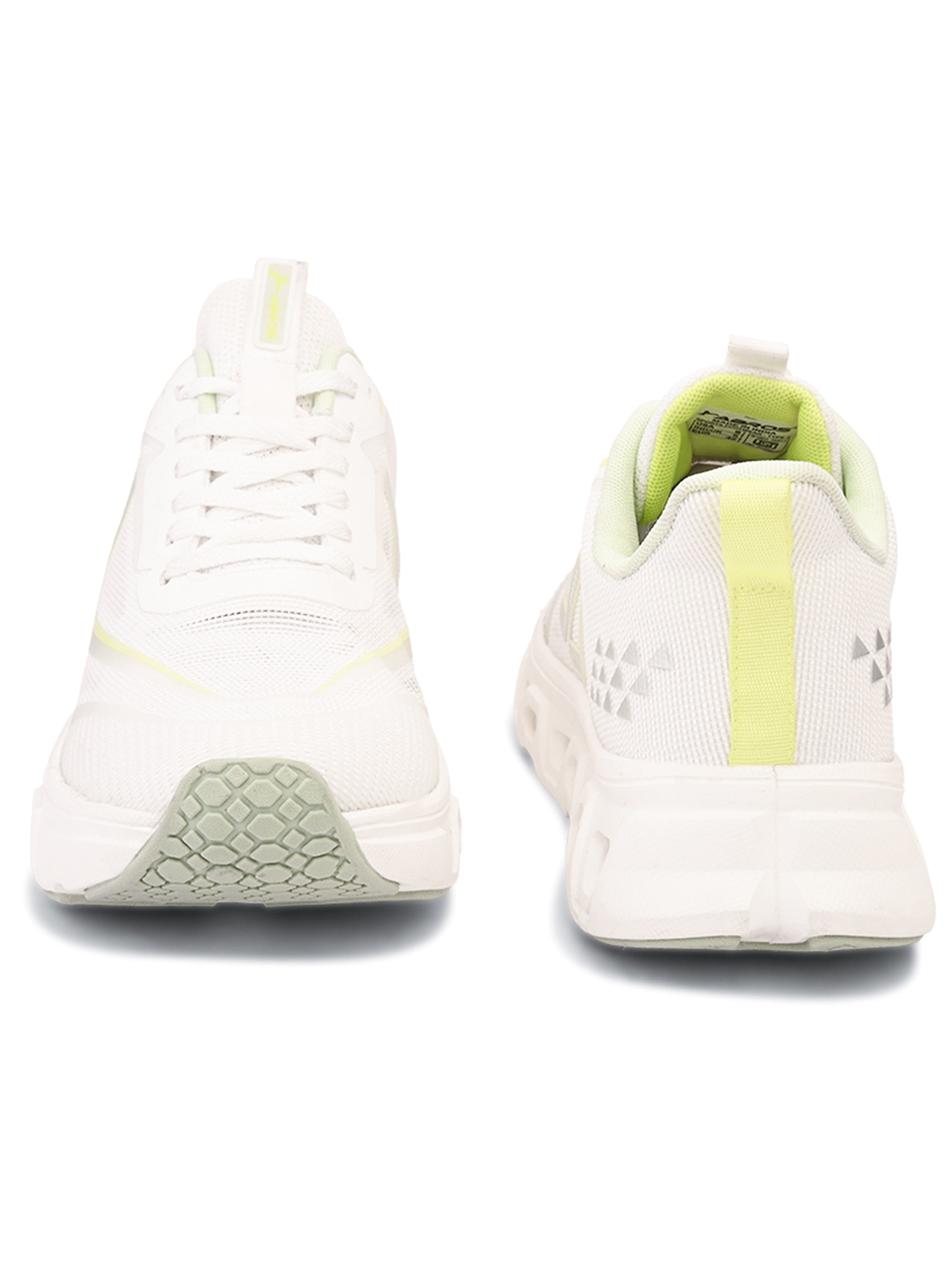 ABROS LIAM Men’s Sports Shoes for Running, Training & Gym | Lightweight Active Footwear for Daily Workout, Fitness & Outdoor Activities Shoes for Mens (WHITE/SEA MIST)