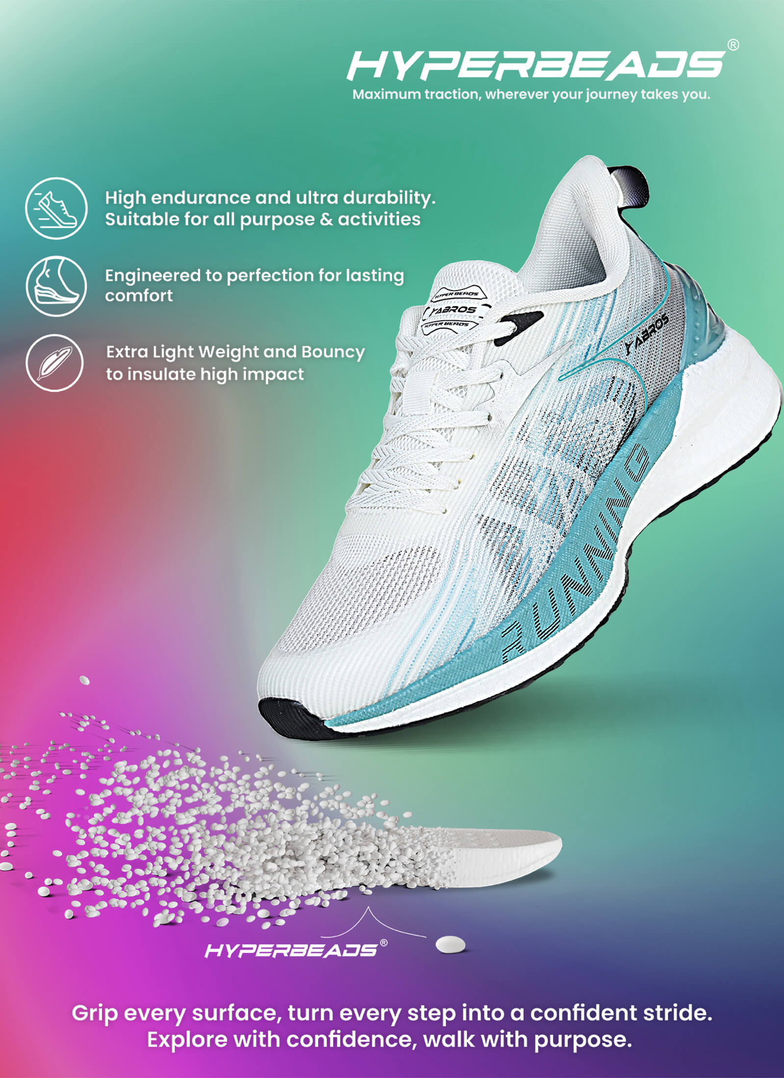 Daily Hyper Beads Sports Shoes for Men