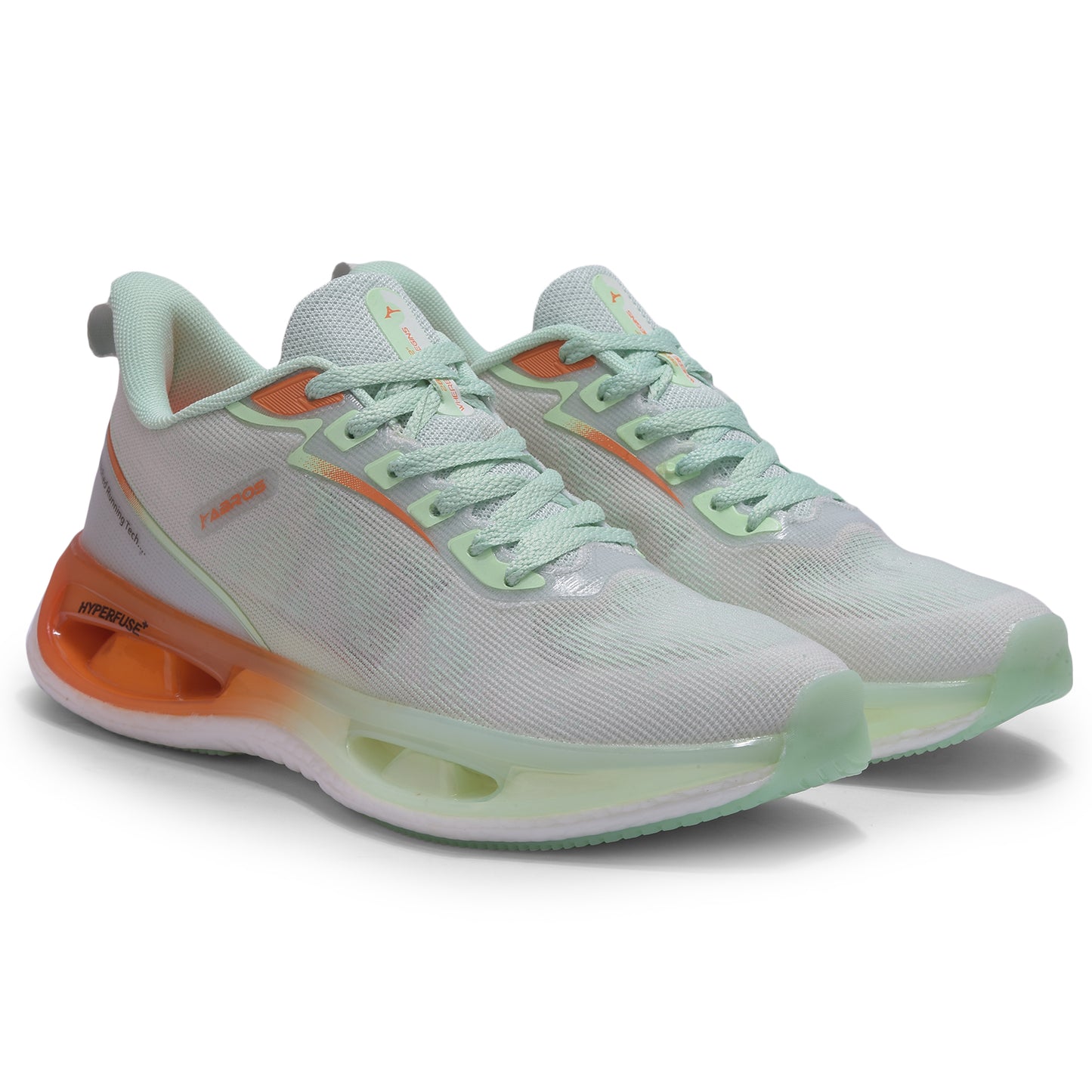 Abros Blaster ASSG1367 ICE GREEN/ORANGE Mens Sports Shoes