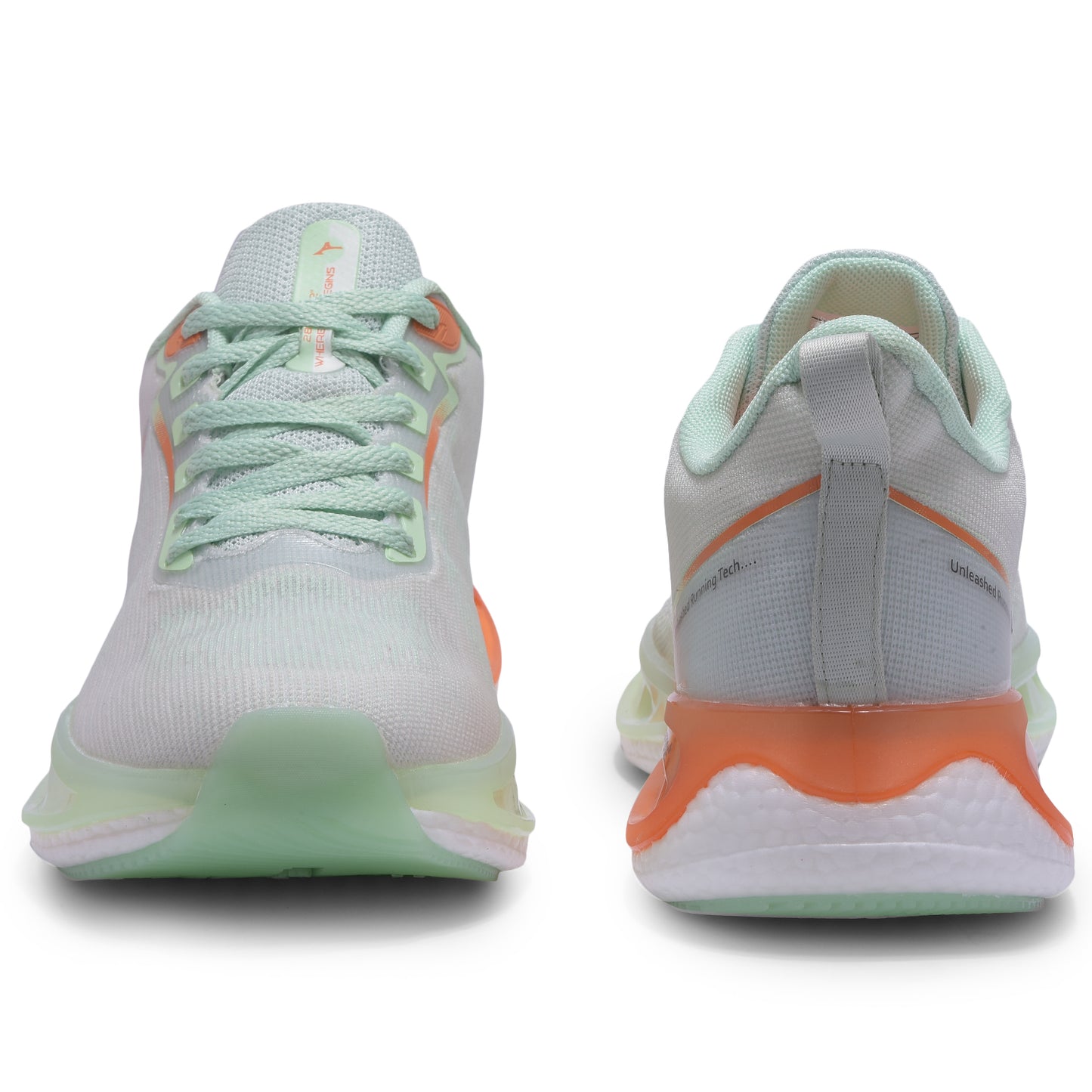 Abros Blaster ASSG1367 ICE GREEN/ORANGE Mens Sports Shoes