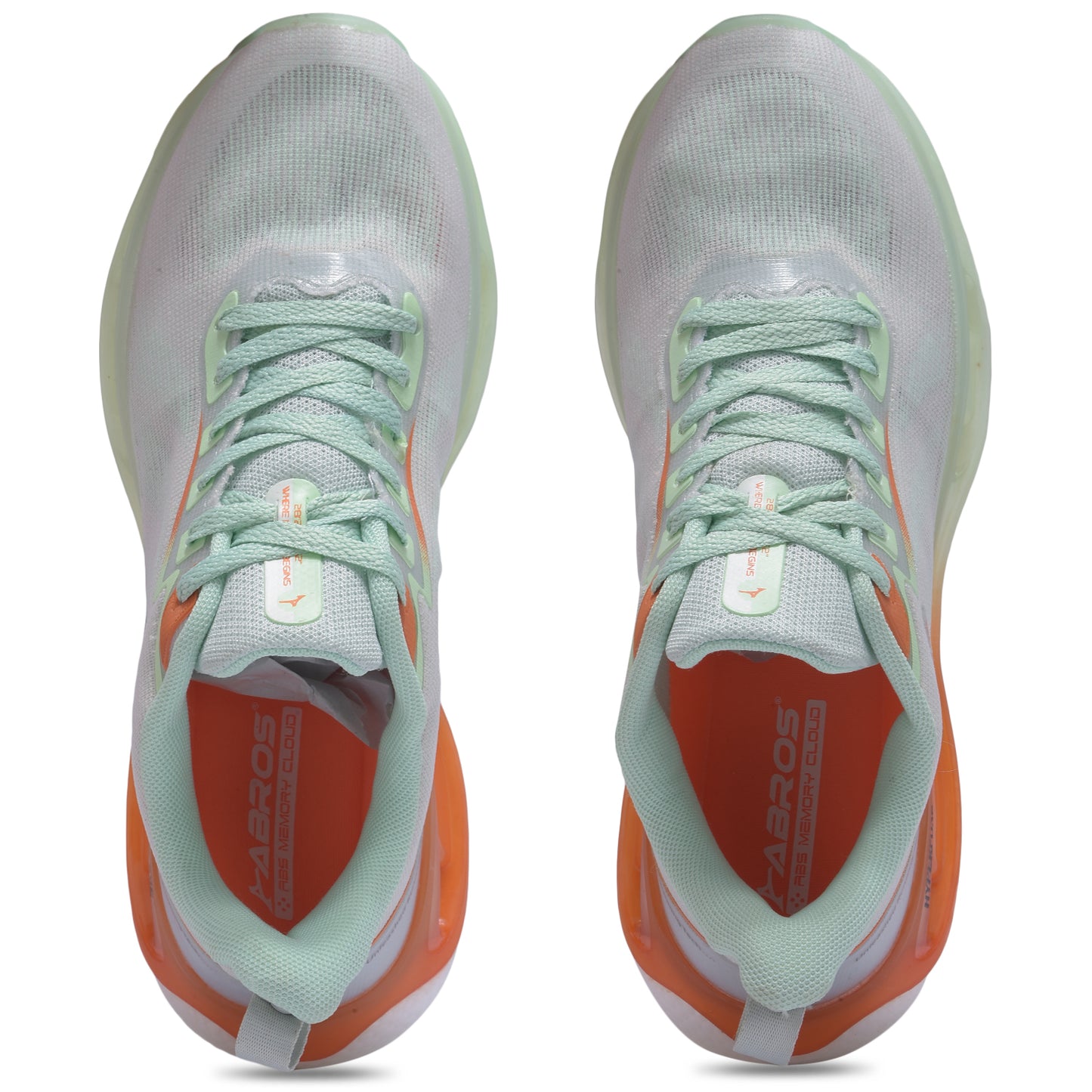 Abros Blaster ASSG1367 ICE GREEN/ORANGE Mens Sports Shoes