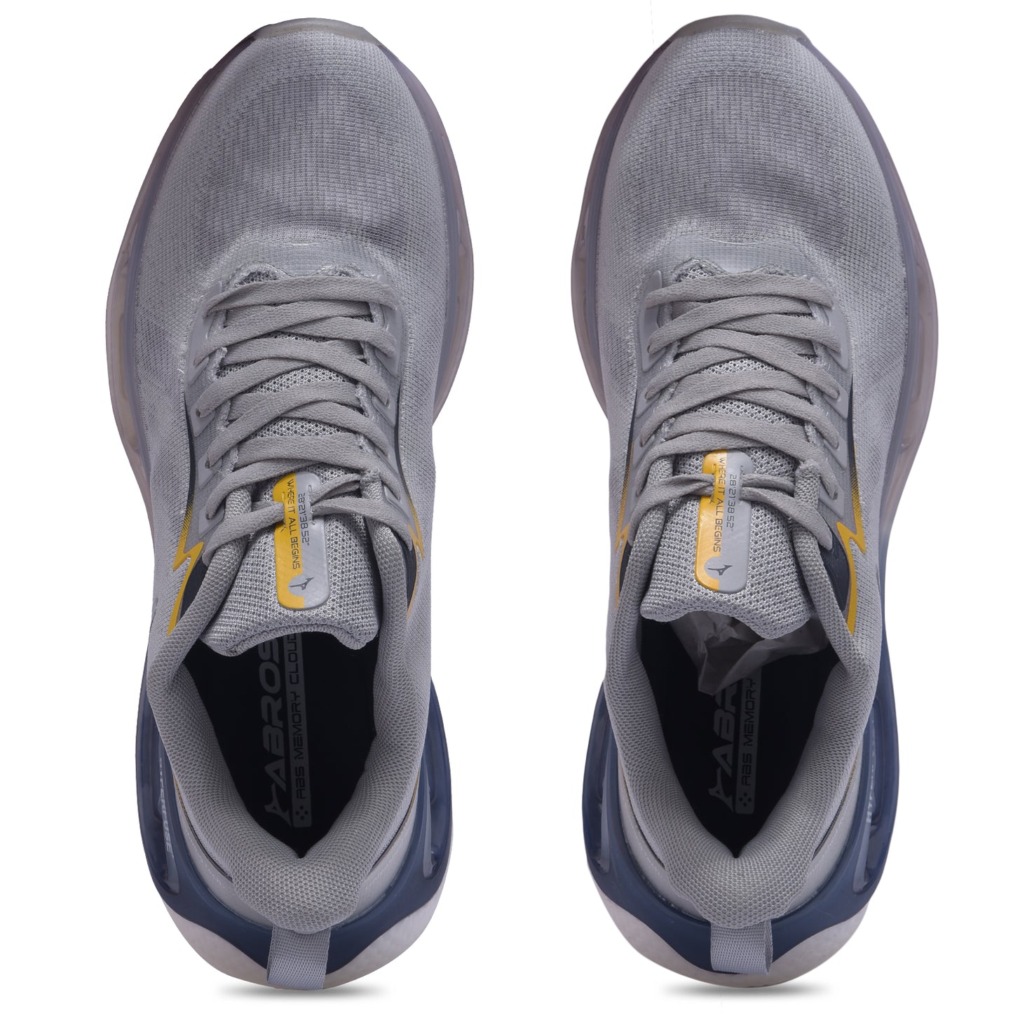 Abros Blaster ASSG1367 L.GREY/NAVY Mens Sports Shoes