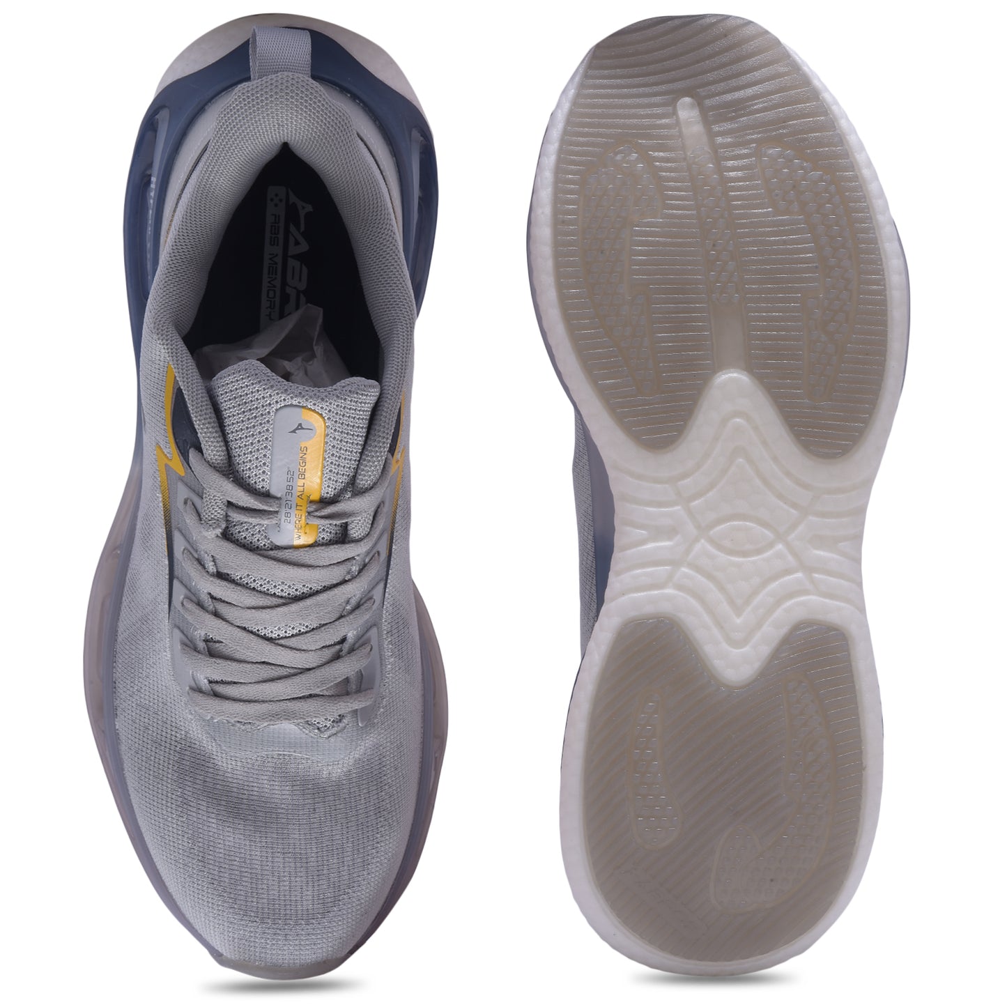Abros Blaster ASSG1367 L.GREY/NAVY Mens Sports Shoes