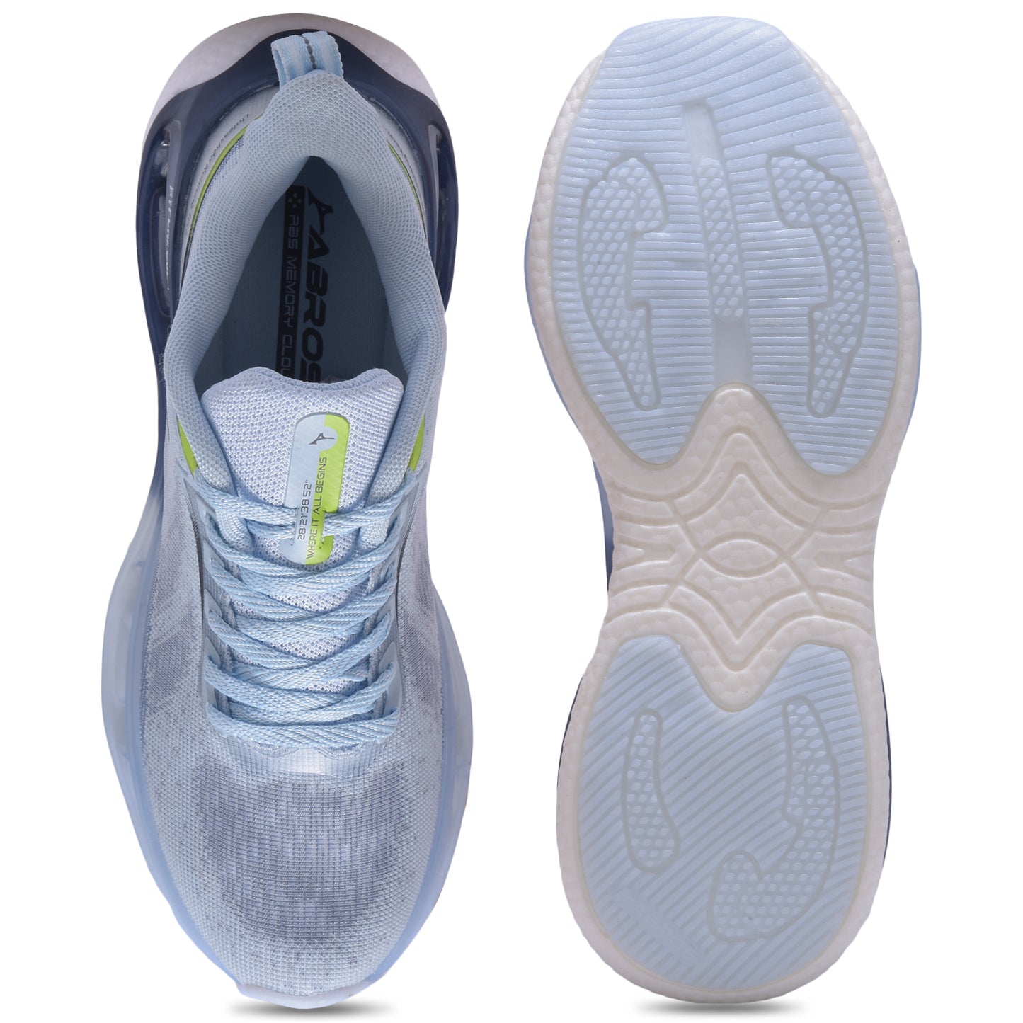 Abros Blaster ASSG1367 ICE BLUE/R.SLATE Mens Sports Shoes