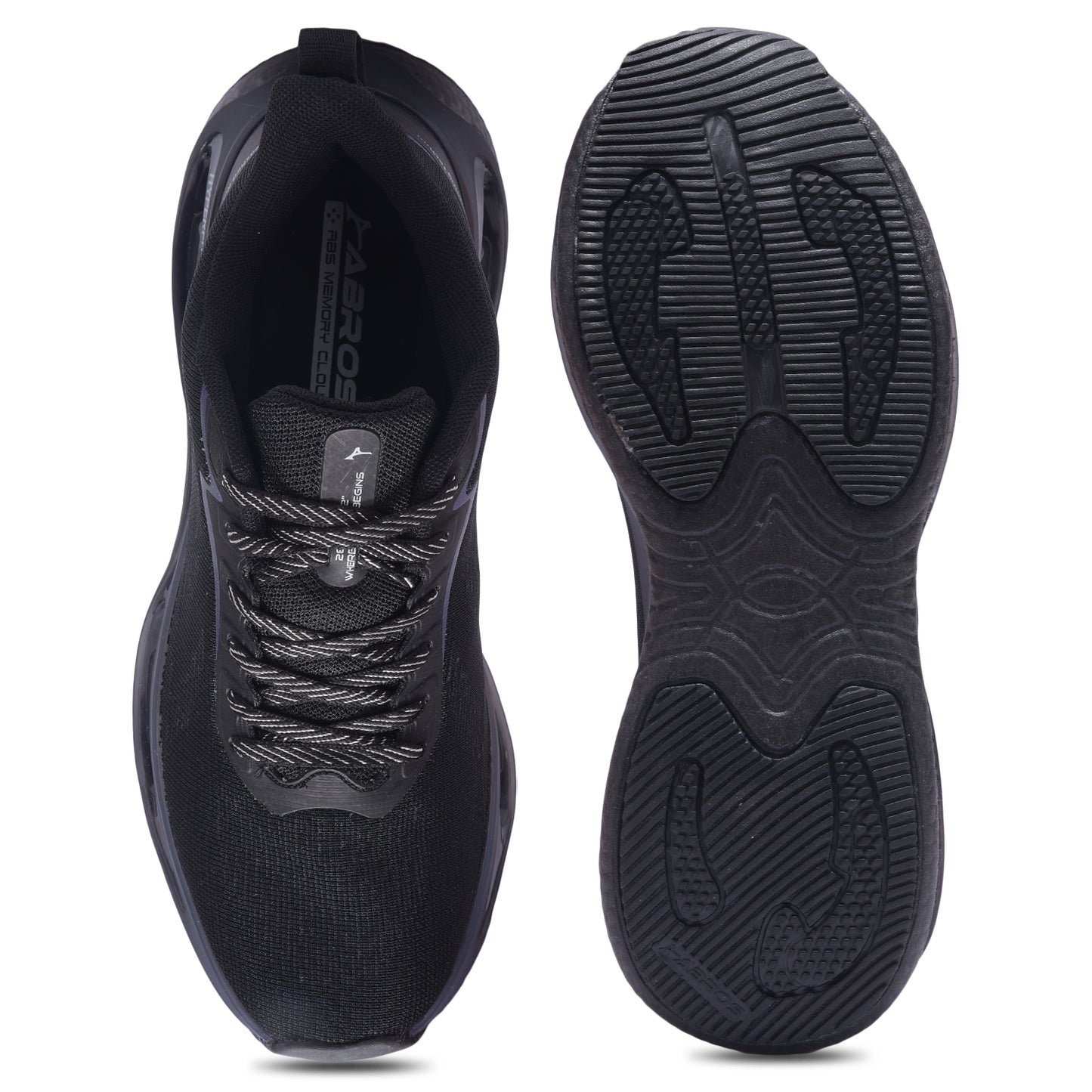 Abros Blaster ASSG1367 BLACK/RAINBOW Mens Sports Shoes