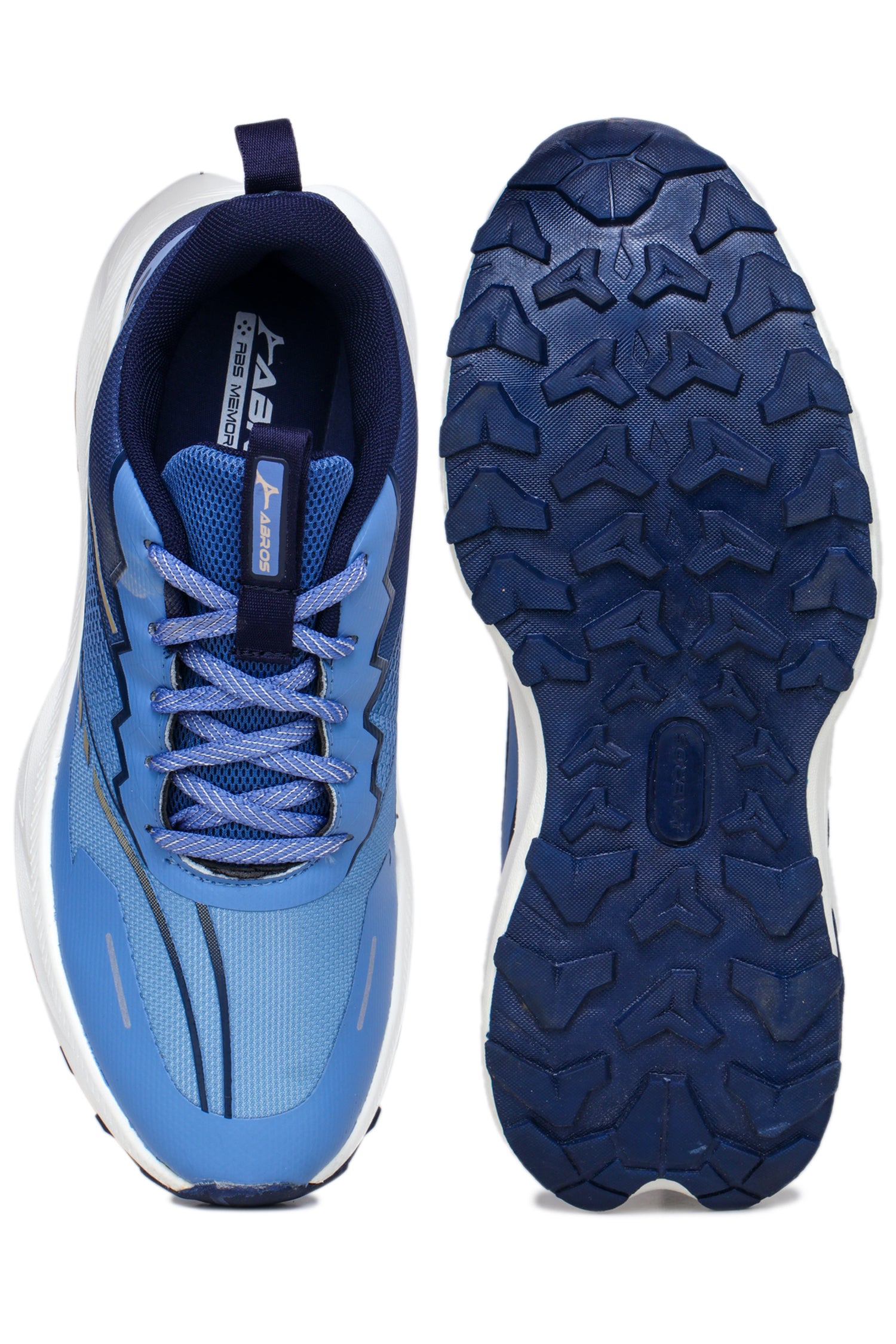 ABROS LUNO Men’s Sports Shoes for Running, Training & Gym | Lightweight Active Footwear for Daily Workout, Fitness & Outdoor Activities Shoes for Mens (R.SLATE/NAVY)