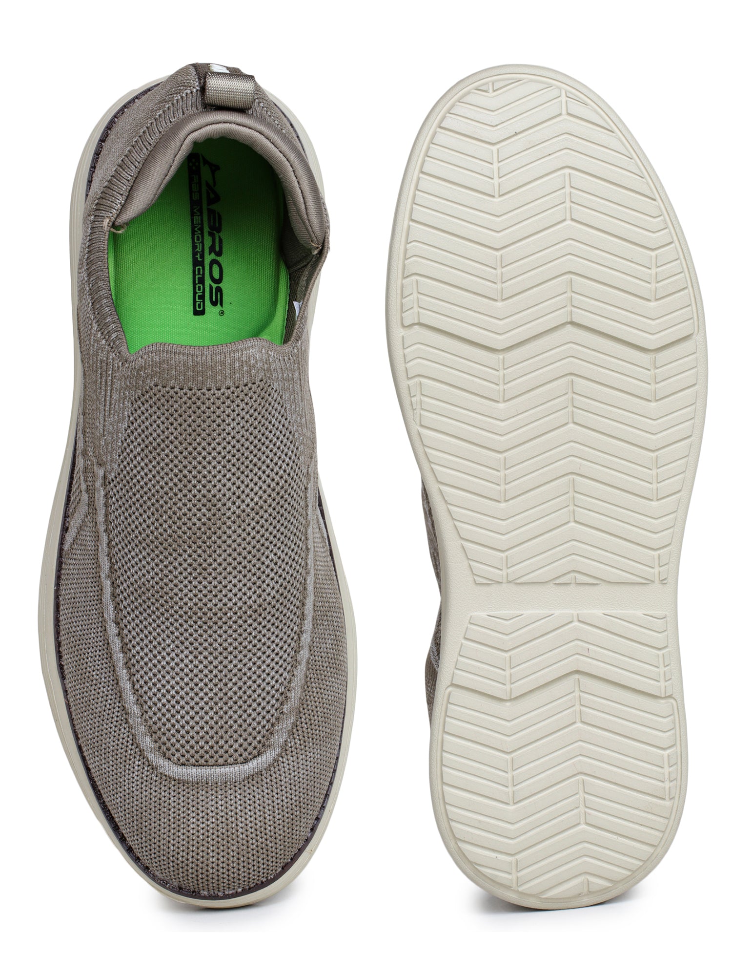 ABROS DANIMOFF Men’s Casual Sneakers for Daily Wear | Stylish Comfortable Shoes for Work, College, Travel & Everyday Outfits | Lightweight Sneakers for Mens (KHAKI)