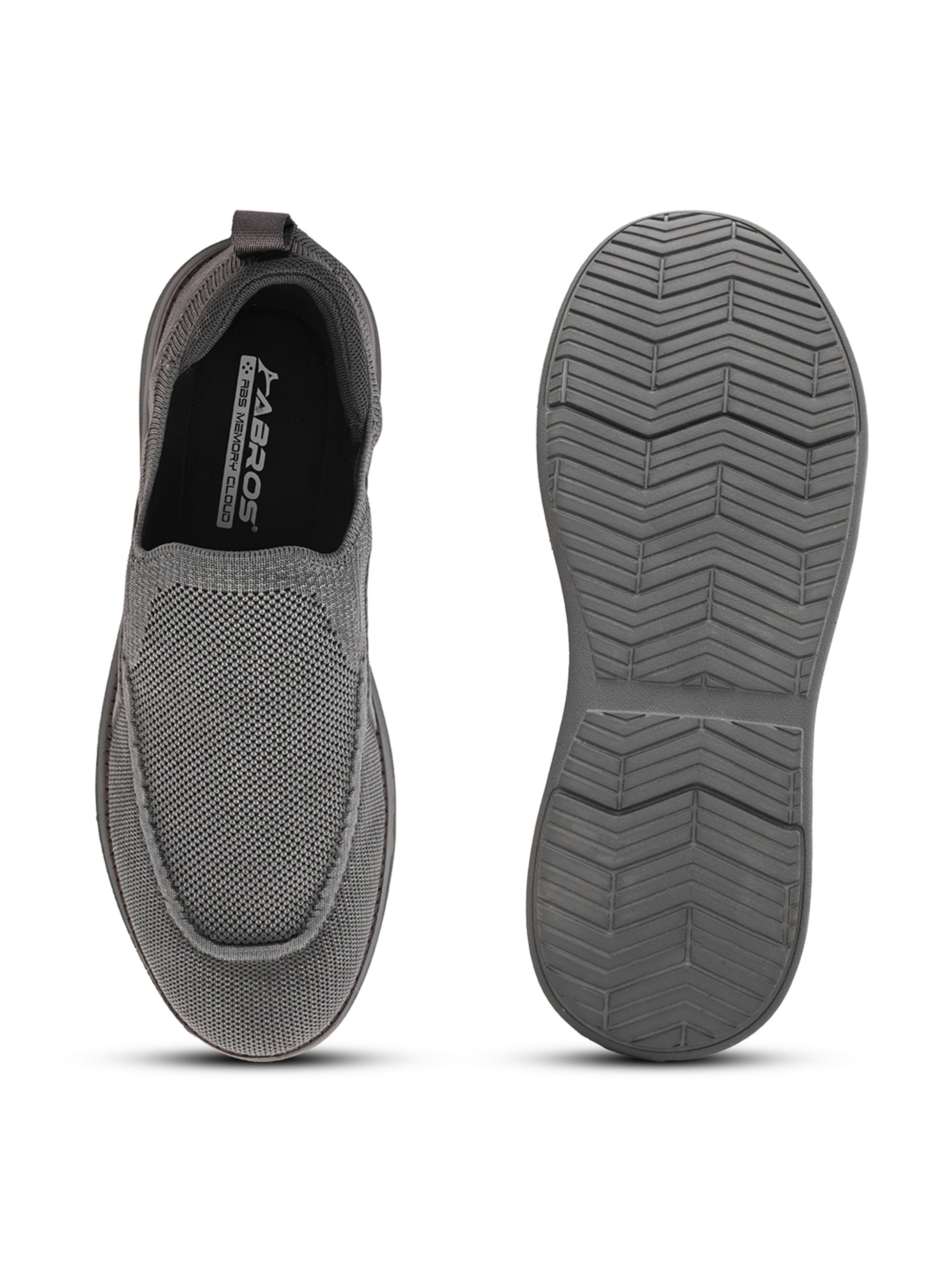 ABROS DANIMOFF Men’s Casual Sneakers for Daily Wear | Stylish Comfortable Shoes for Work, College, Travel & Everyday Outfits | Lightweight Sneakers for Mens (D.GREY)