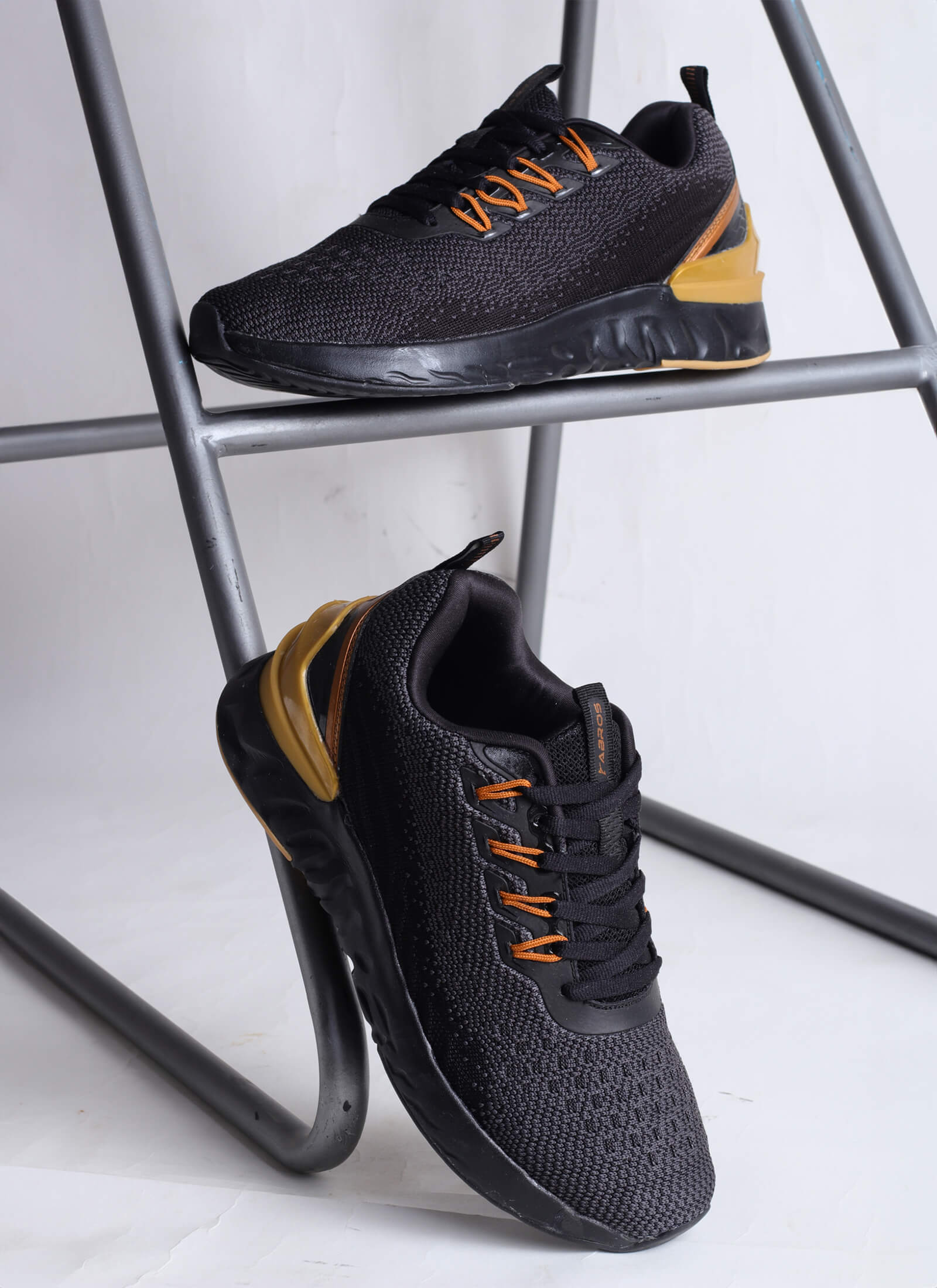 Abros Fossil Fossil Shoes Mens ABROS Men Fossil Lace-Up Running Shoes