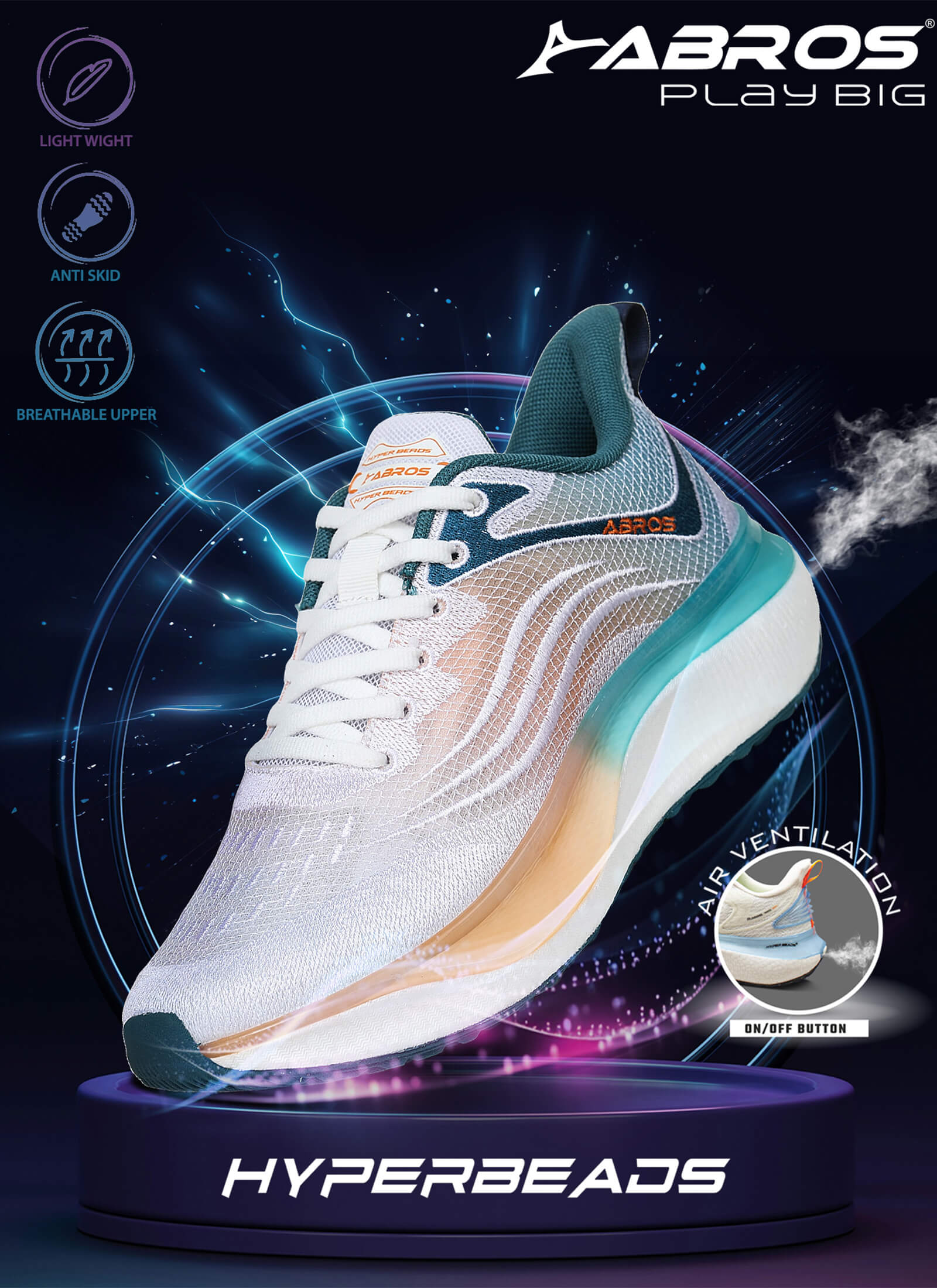 Herris Hyper Fuse Sports Shoes For Men