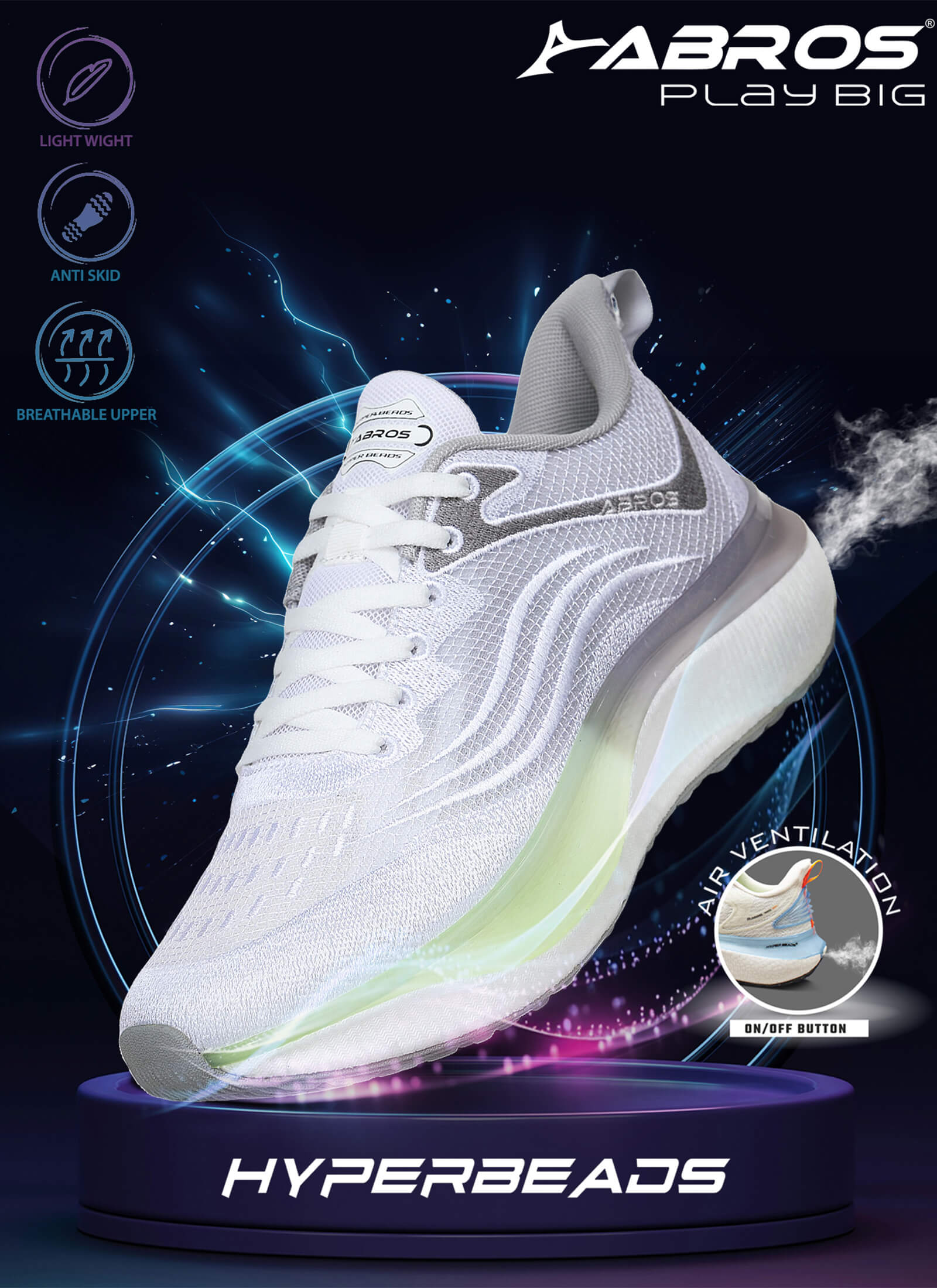 Herris Hyper Fuse Sports Shoes For Men