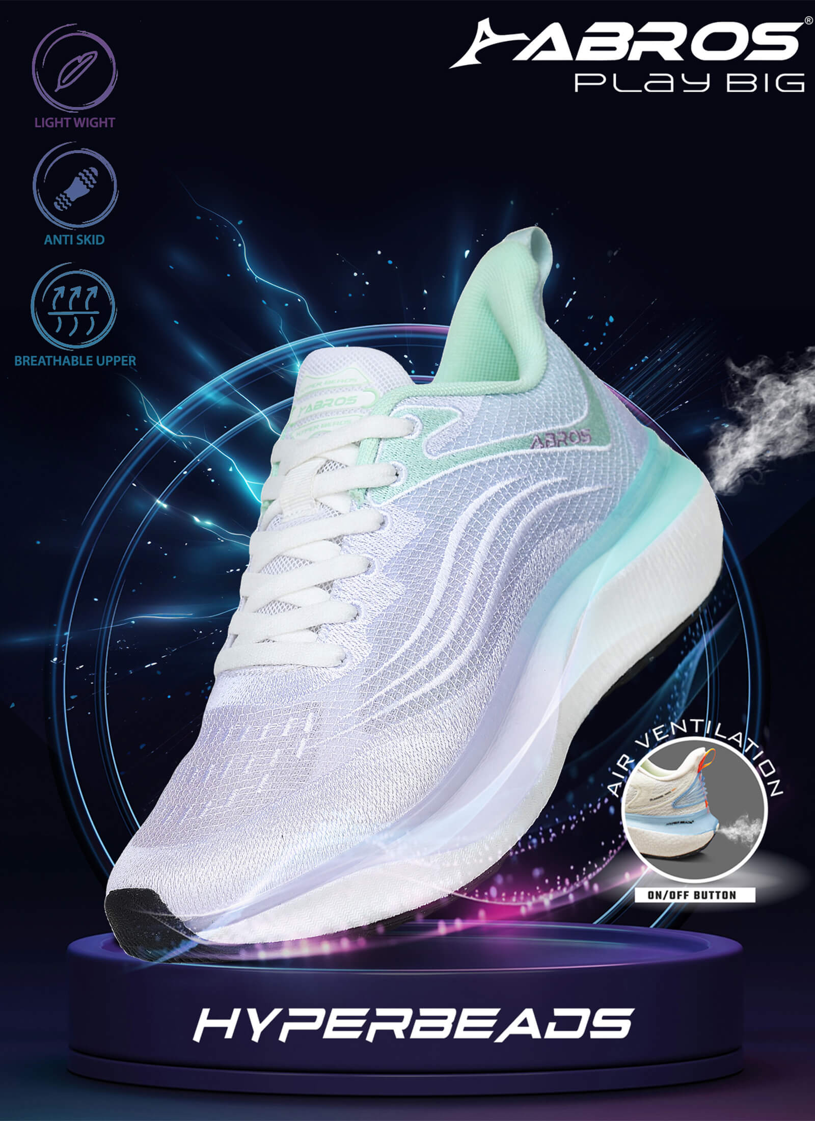 Herris Hyper Fuse Sports Shoes For Men