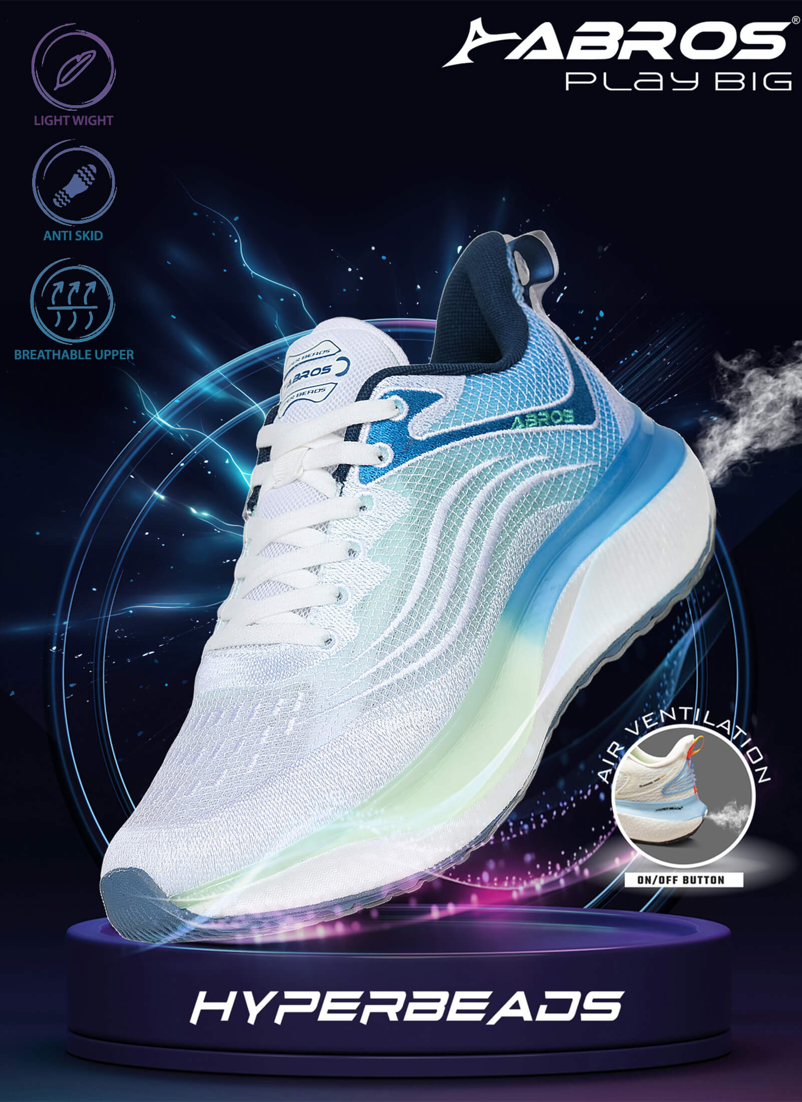 Herris Hyper Fuse Sports Shoes For Men