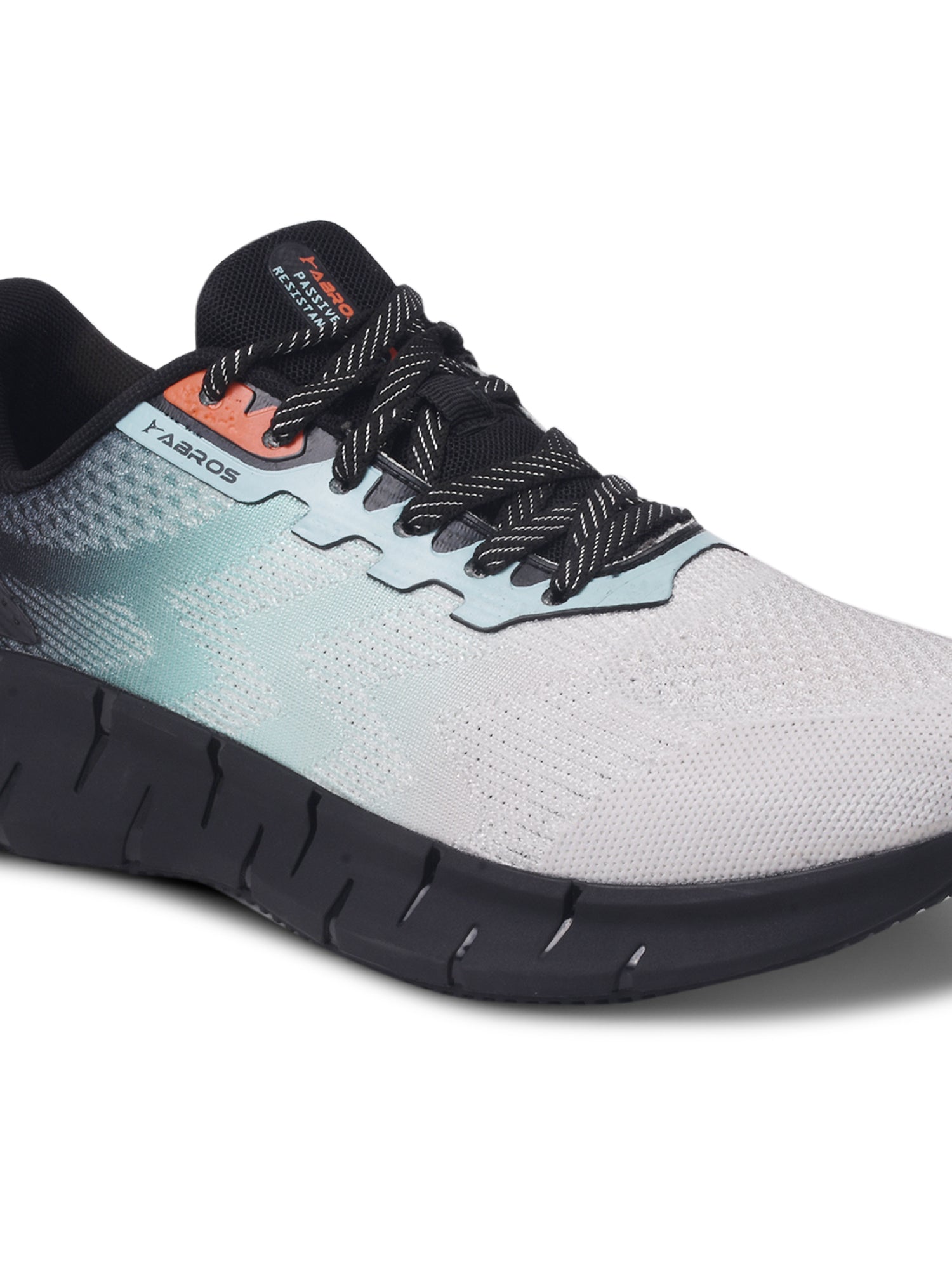 ABROS FRANKEL Men’s Sports Shoes for Running, Training & Gym | Lightweight Active Footwear for Daily Workout, Fitness & Outdoor Activities Shoes for Mens (OFFWHITE/BLACK)