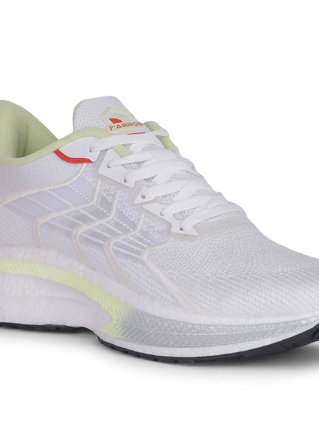 ABROS SOLAR-O Men’s Sports Shoes for Running, Training & Gym | Lightweight Active Footwear for Daily Workout, Fitness & Outdoor Activities Shoes for Mens (WHITE/SEA MIST)