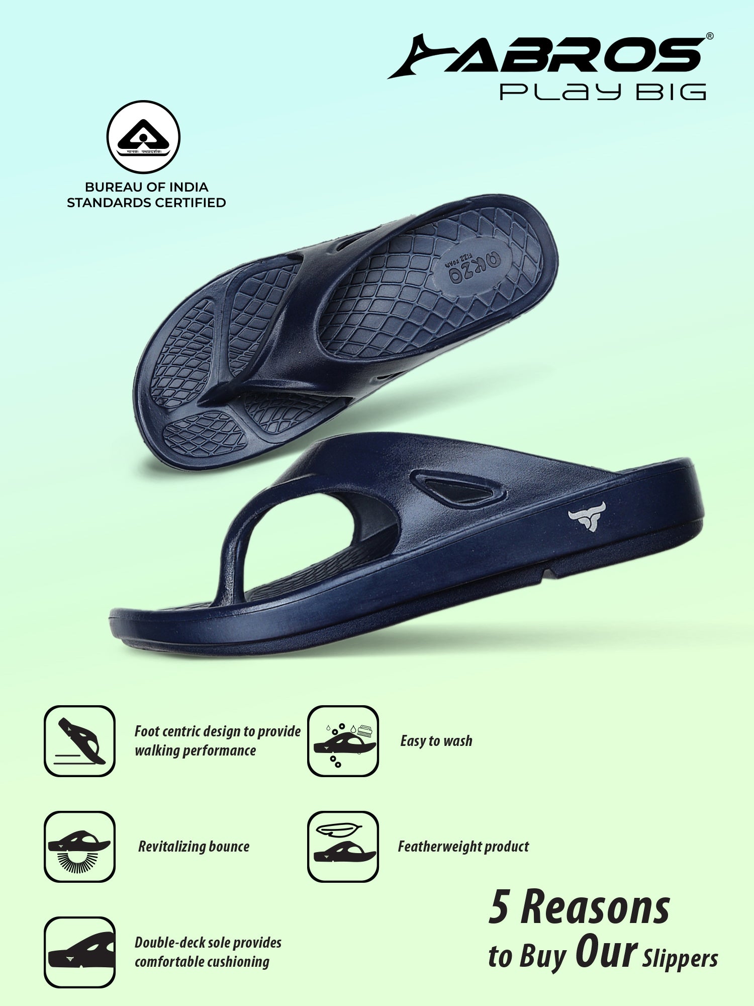 Azvg0101 Vshape Slipper For Men