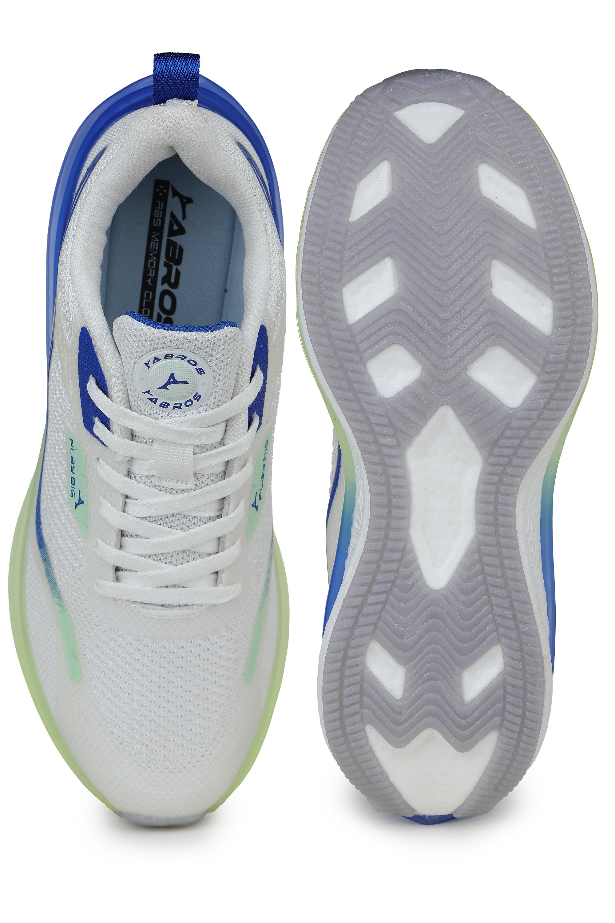 ABROS CEDRIC Running Sports Shoes Breathable Upper Memory Foam Insole Casual Walking & Gym Shoes for Mens