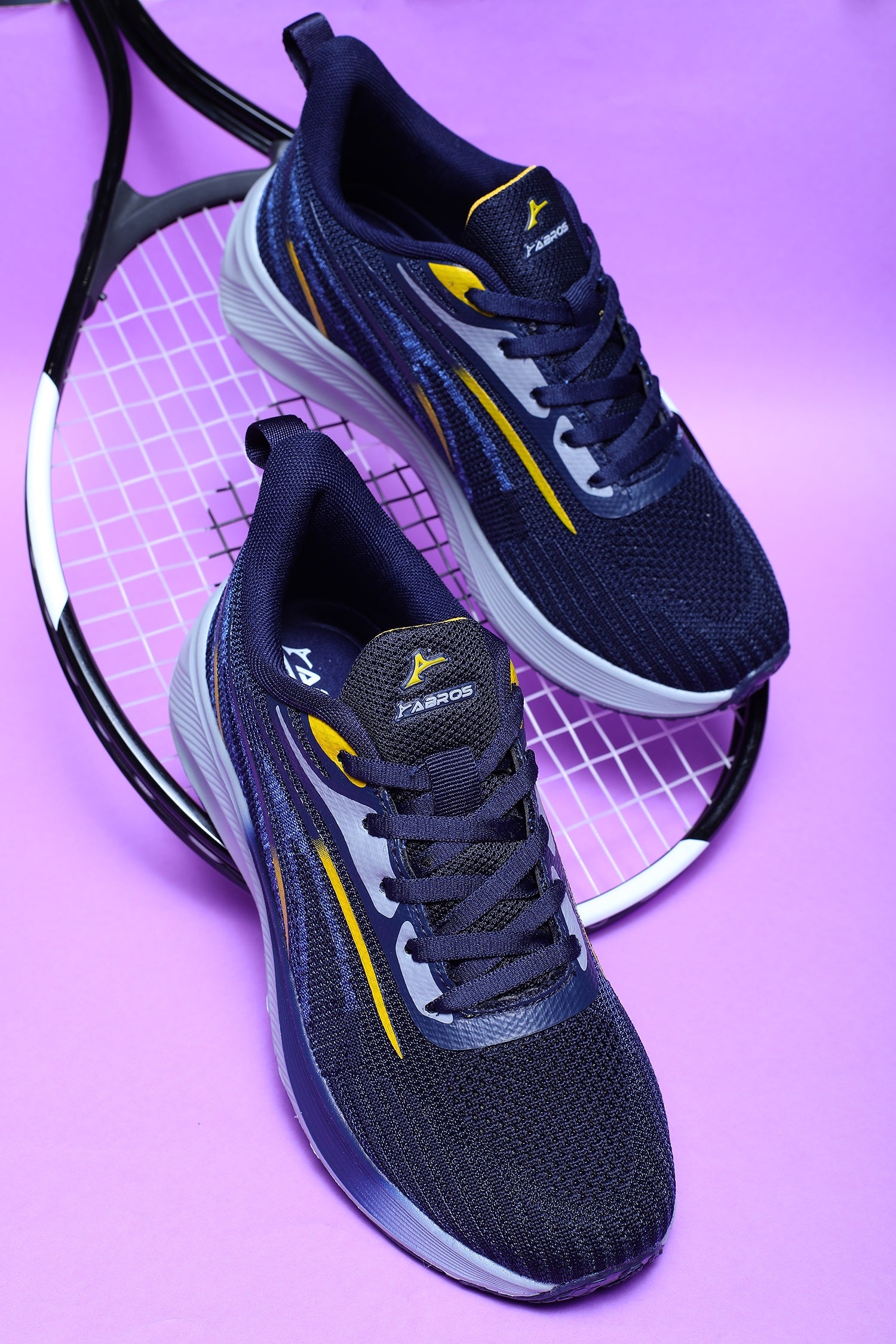 ABROS ALFRED Running Sports Shoes Breathable Upper Memory Foam Insole Casual Walking & Gym Shoes for Mens