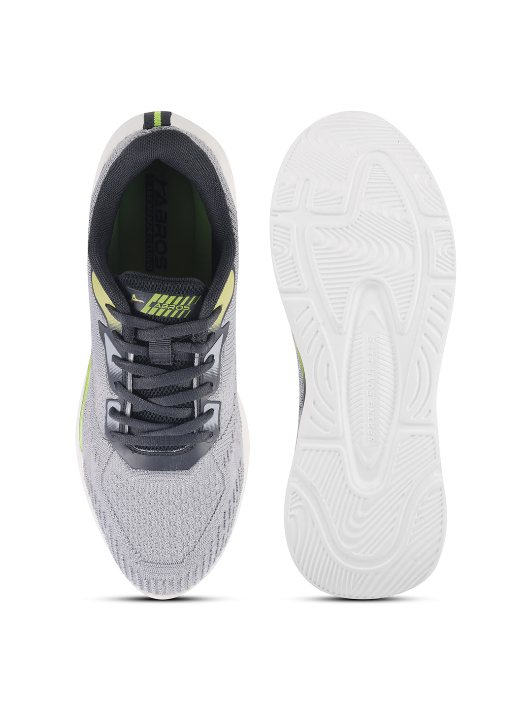 ABROS SANDOR Running Sports Shoes Breathable Upper Memory Foam Insole Casual Walking & Gym Shoes for Mens