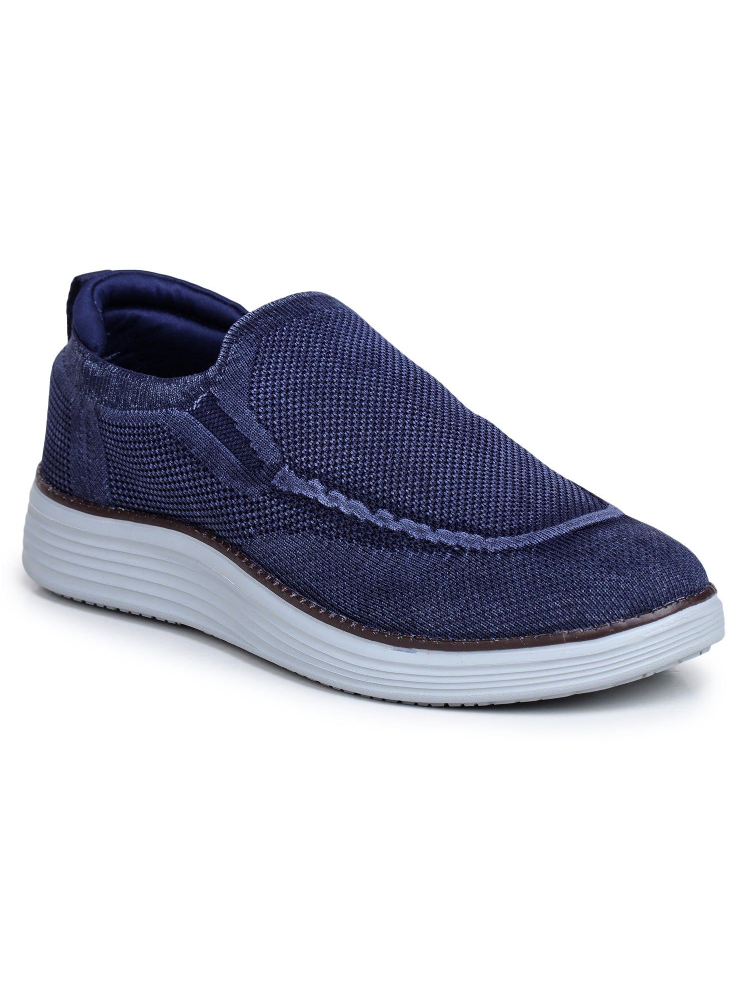 ABROS DANIMOFF Men‚Äôs Casual Sneakers for Daily Wear | Stylish Comfortable Shoes for Work, College, Travel & Everyday Outfits | Lightweight Sneakers for Mens (NAVY)