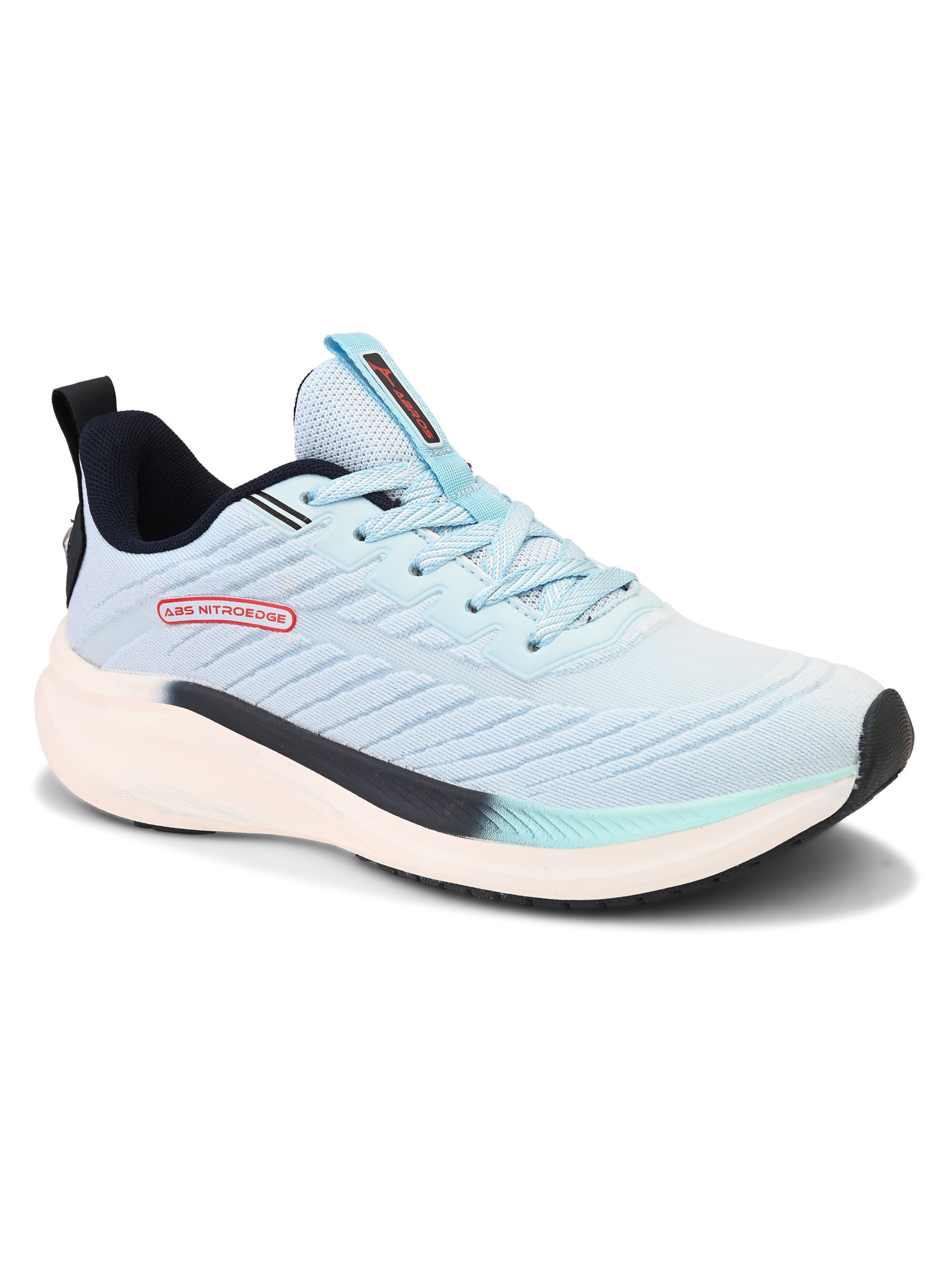 ABROS RACCOON Men‚Äôs Sports Shoes for Running, Training & Gym | Lightweight Active Footwear for Daily Workout, Fitness & Outdoor Activities Shoes for Mens (ICE BLUE/NAVY)