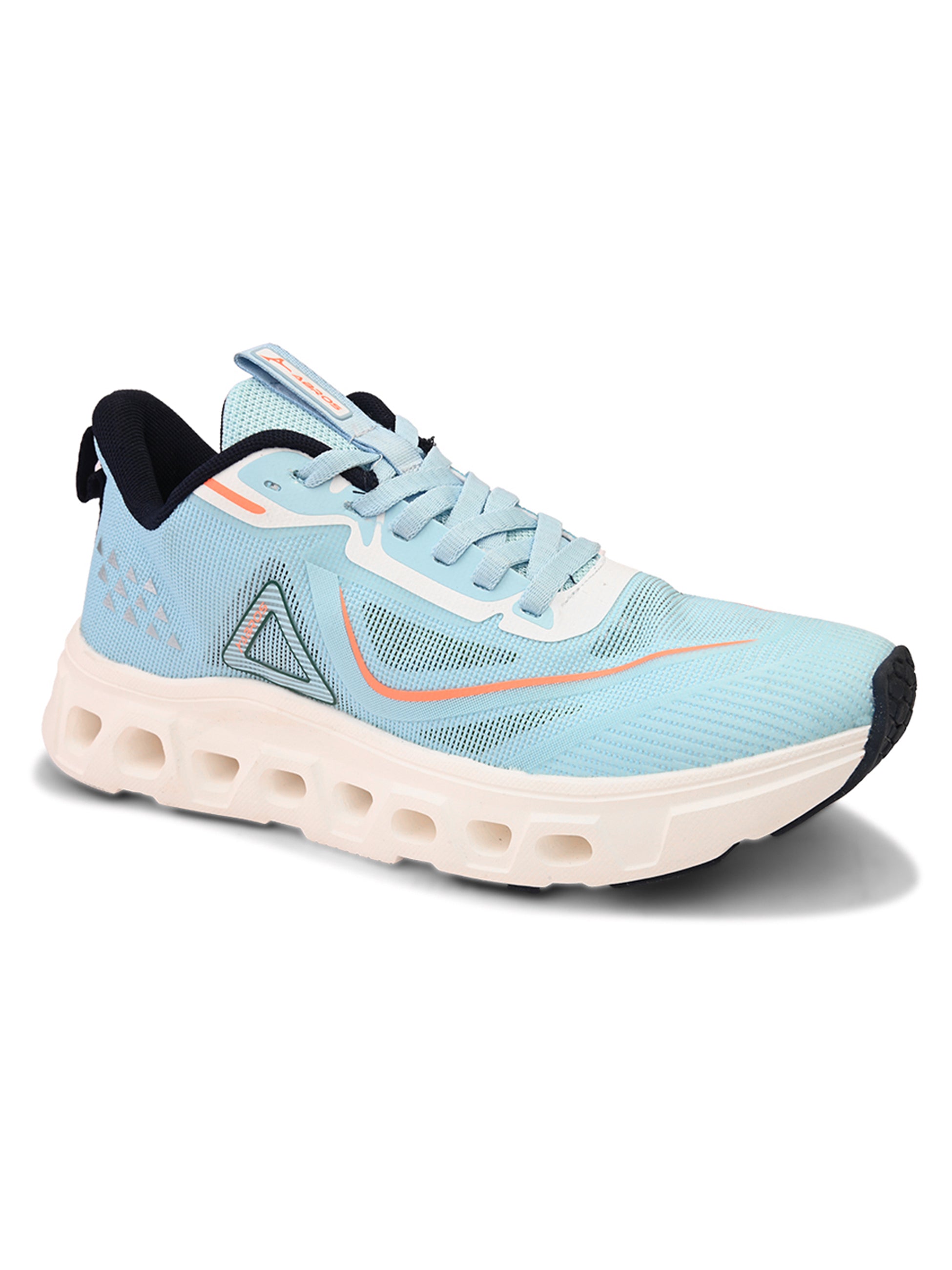 ABROS LIAM Men‚Äôs Sports Shoes for Running, Training & Gym | Lightweight Active Footwear for Daily Workout, Fitness & Outdoor Activities Shoes for Mens (ICE BLUE/NAVY)