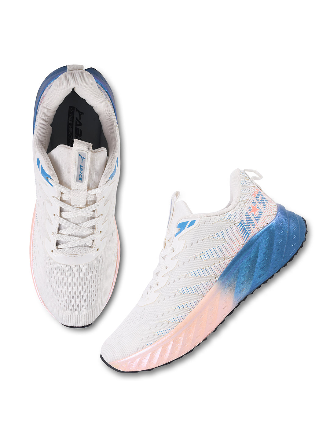 ABROS BATTLE PRO Running Sports Shoes Breathable Upper Memory Foam Insole Casual Walking & Gym Shoes for Mens