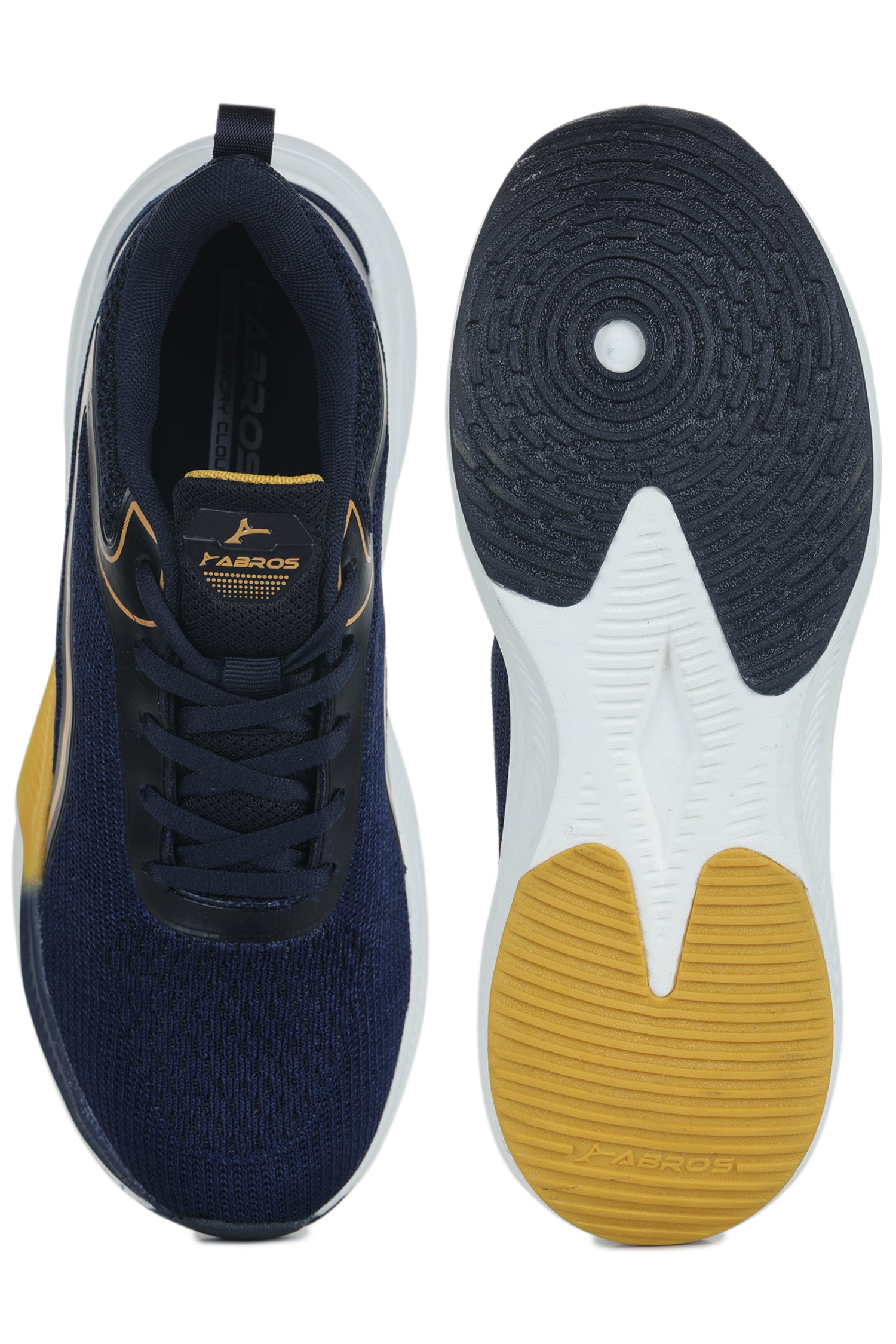 ABROS HANK Running Sports Shoes Breathable Upper Memory Foam Insole Casual Walking & Gym Shoes for Mens