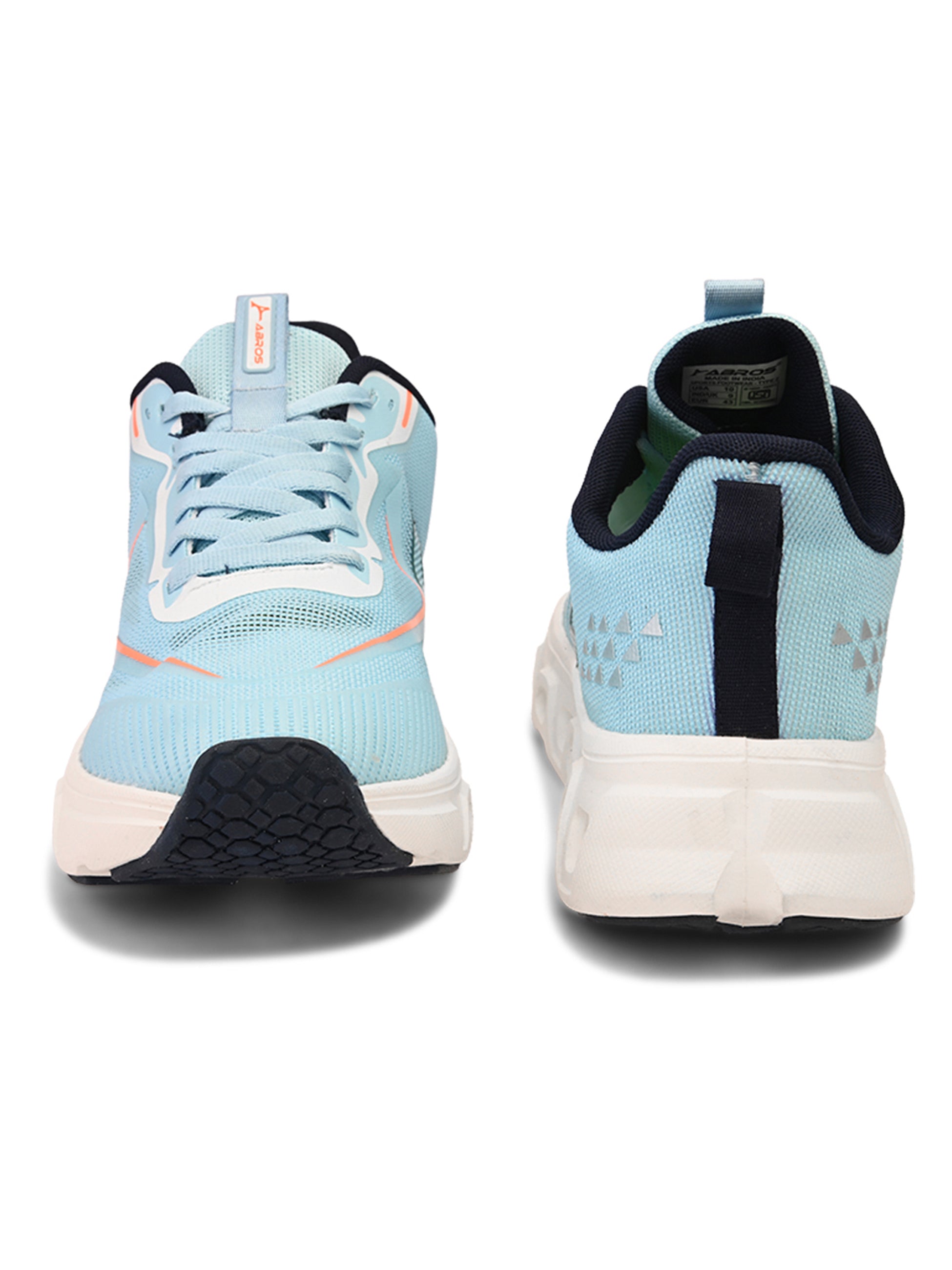 ABROS LIAM Men‚Äôs Sports Shoes for Running, Training & Gym | Lightweight Active Footwear for Daily Workout, Fitness & Outdoor Activities Shoes for Mens (ICE BLUE/NAVY)