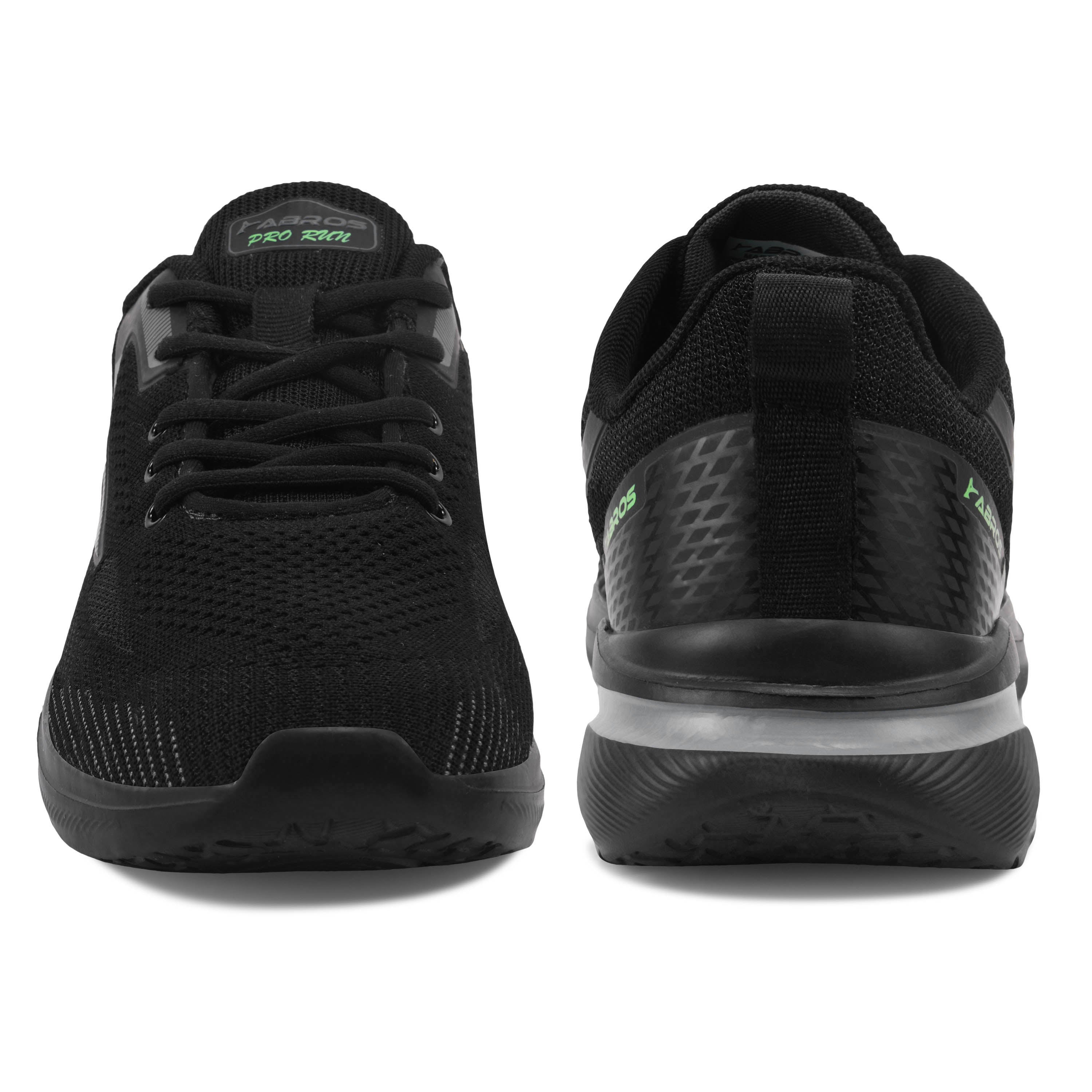 ABROS HUMOR Men‚Äôs Sports Shoes for Running, Training & Gym | Lightweight Active Footwear for Daily Workout, Fitness & Outdoor Activities Shoes for Mens (BLACK/D.GREY)