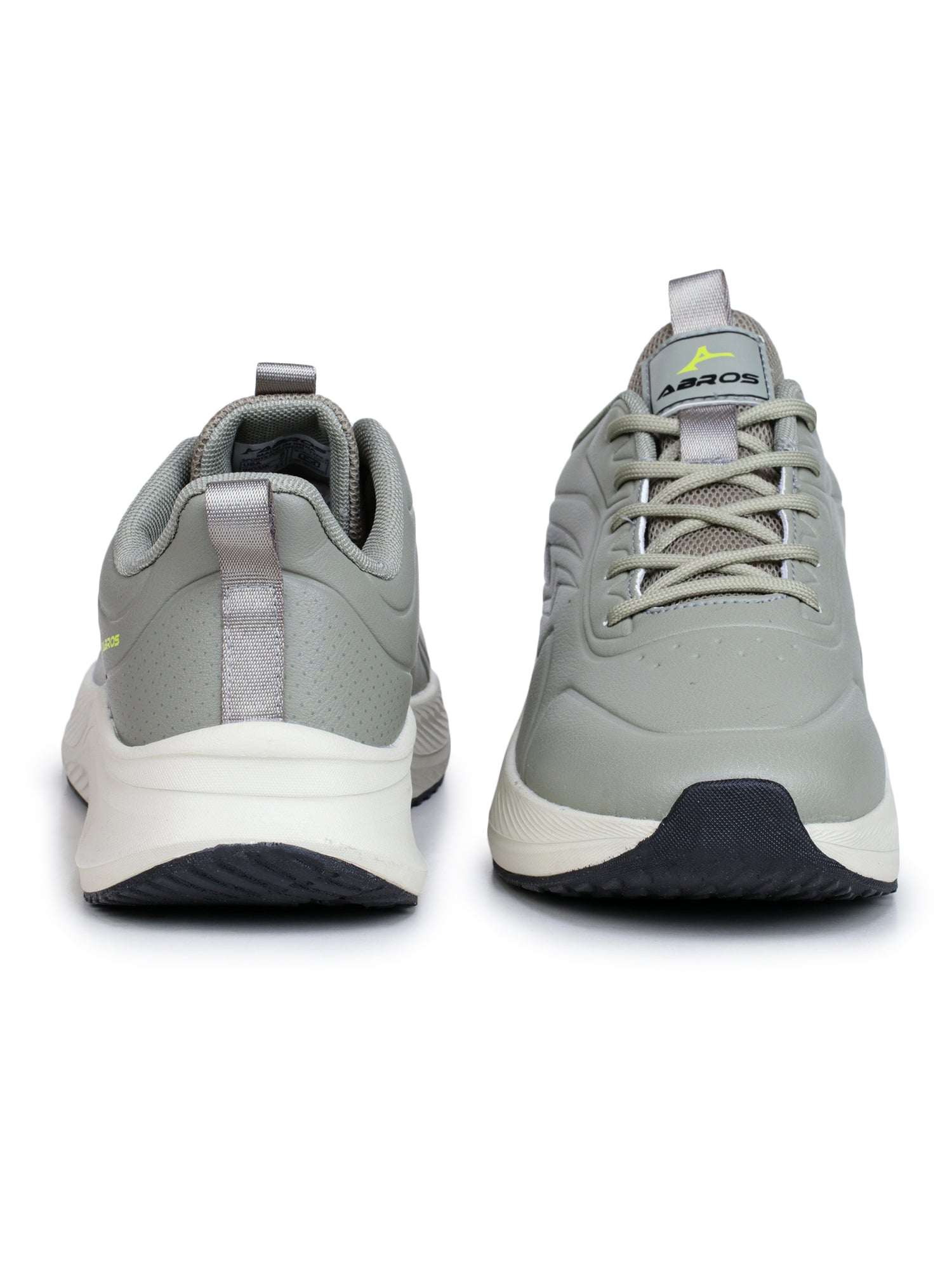 ABROS EZRA Men‚Äôs Sports Shoes for Running, Training & Gym | Lightweight Active Footwear for Daily Workout, Fitness & Outdoor Activities Shoes for Mens (OLIVE/BLACK)