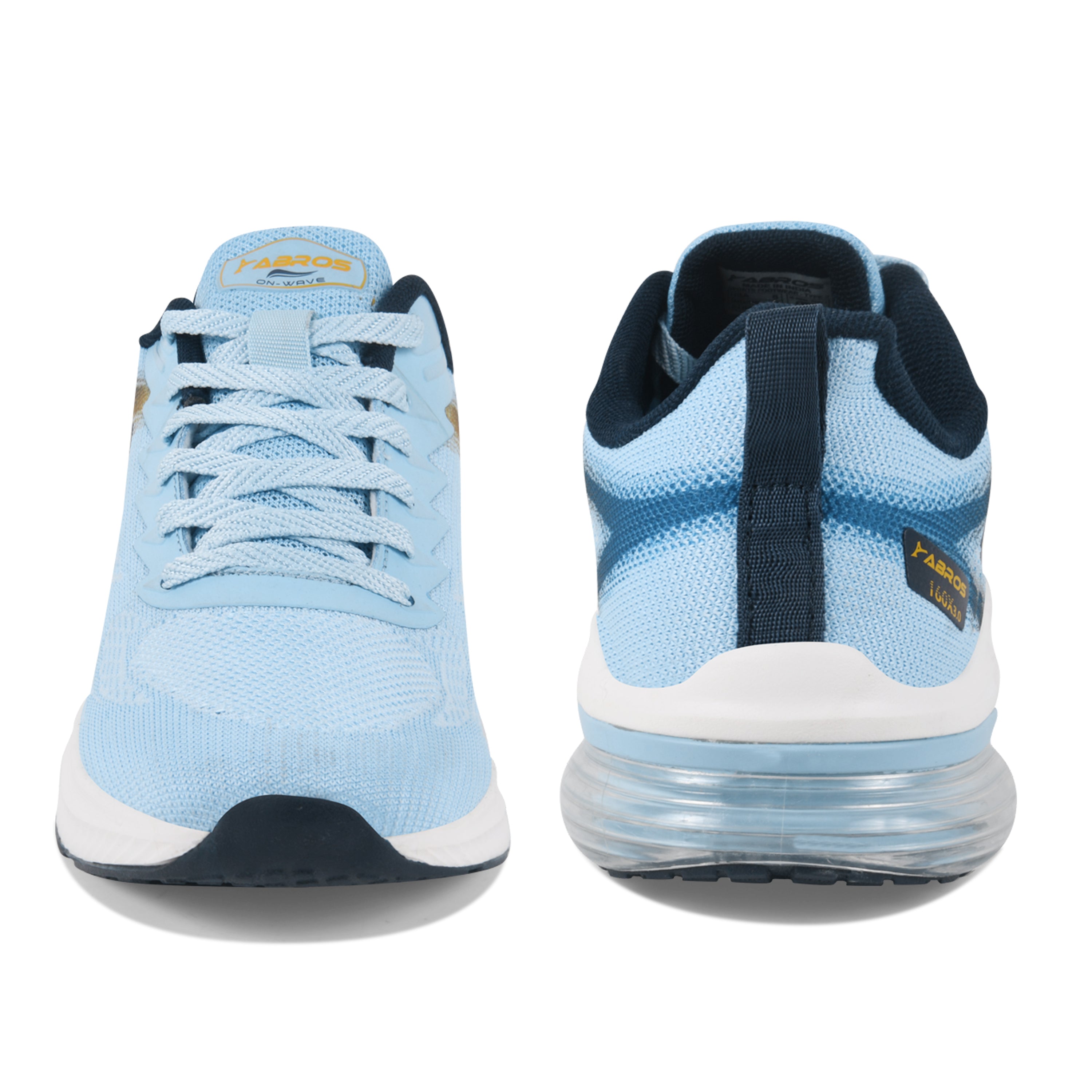 ABROS RANKIN Men‚Äôs Sports Shoes for Running, Training & Gym | Lightweight Active Footwear for Daily Workout, Fitness & Outdoor Activities Shoes for Mens (ICE BLUE/NAVY)