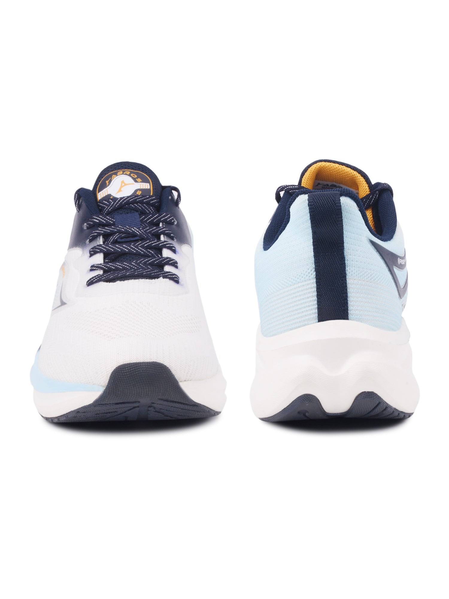 ABROS PROCY Men‚Äôs Sports Shoes for Running, Training & Gym | Lightweight Active Footwear for Daily Workout, Fitness & Outdoor Activities Shoes for Mens (WHITE/ICE BLUE)